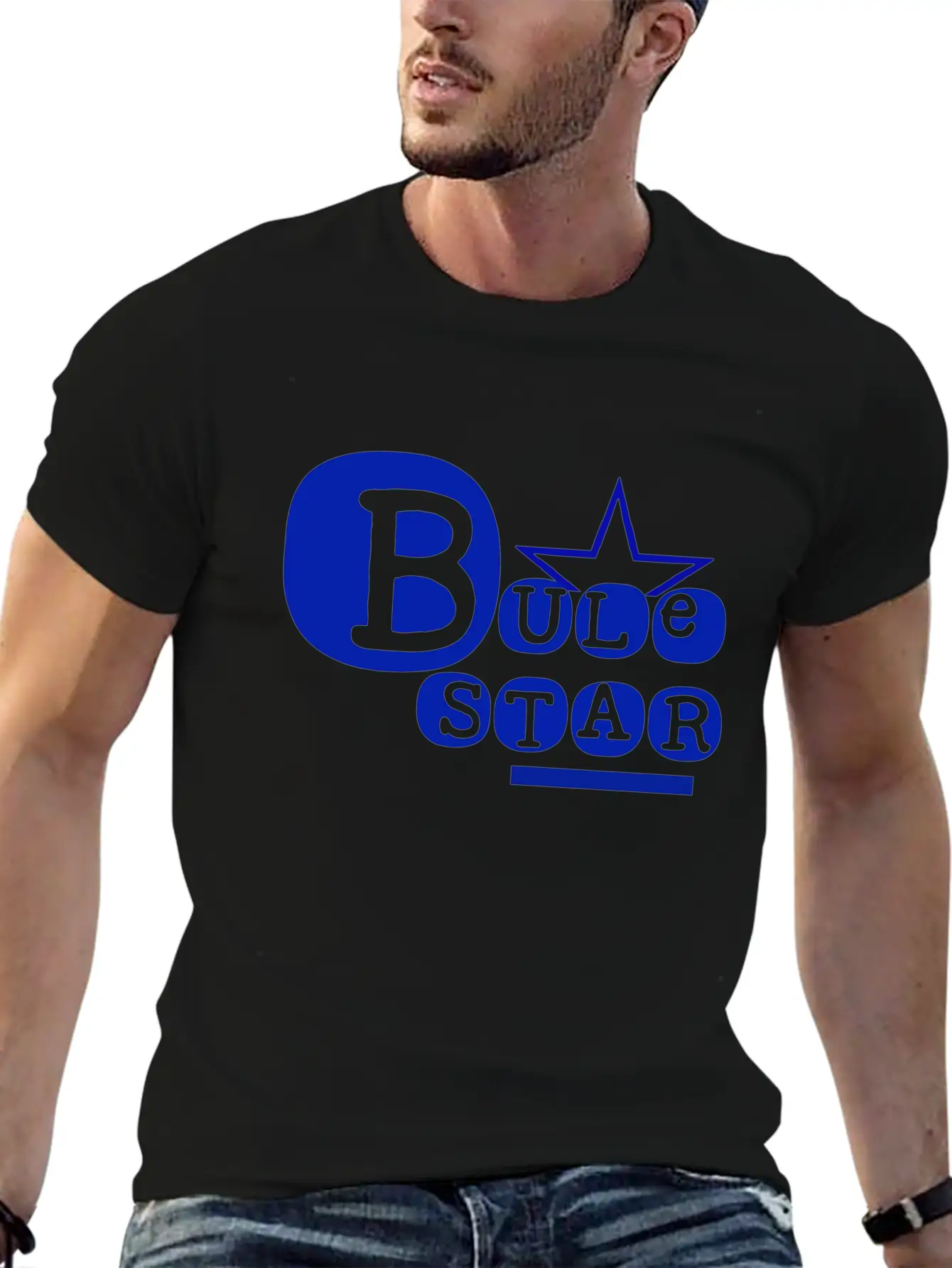 Blue Star Classic Cotton Tee – Unisex Comfort For Any Season