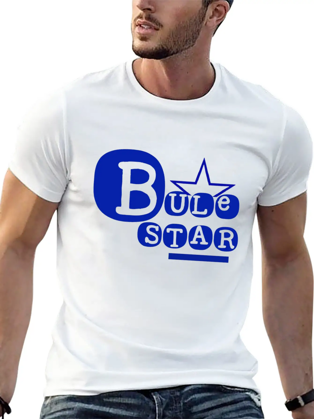 Blue Star Classic Cotton Tee – Unisex Comfort For Any Season