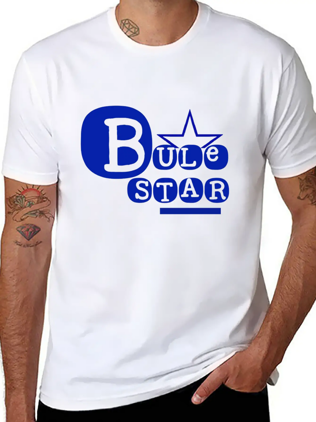 Blue Star Classic Cotton Tee – Unisex Comfort For Any Season