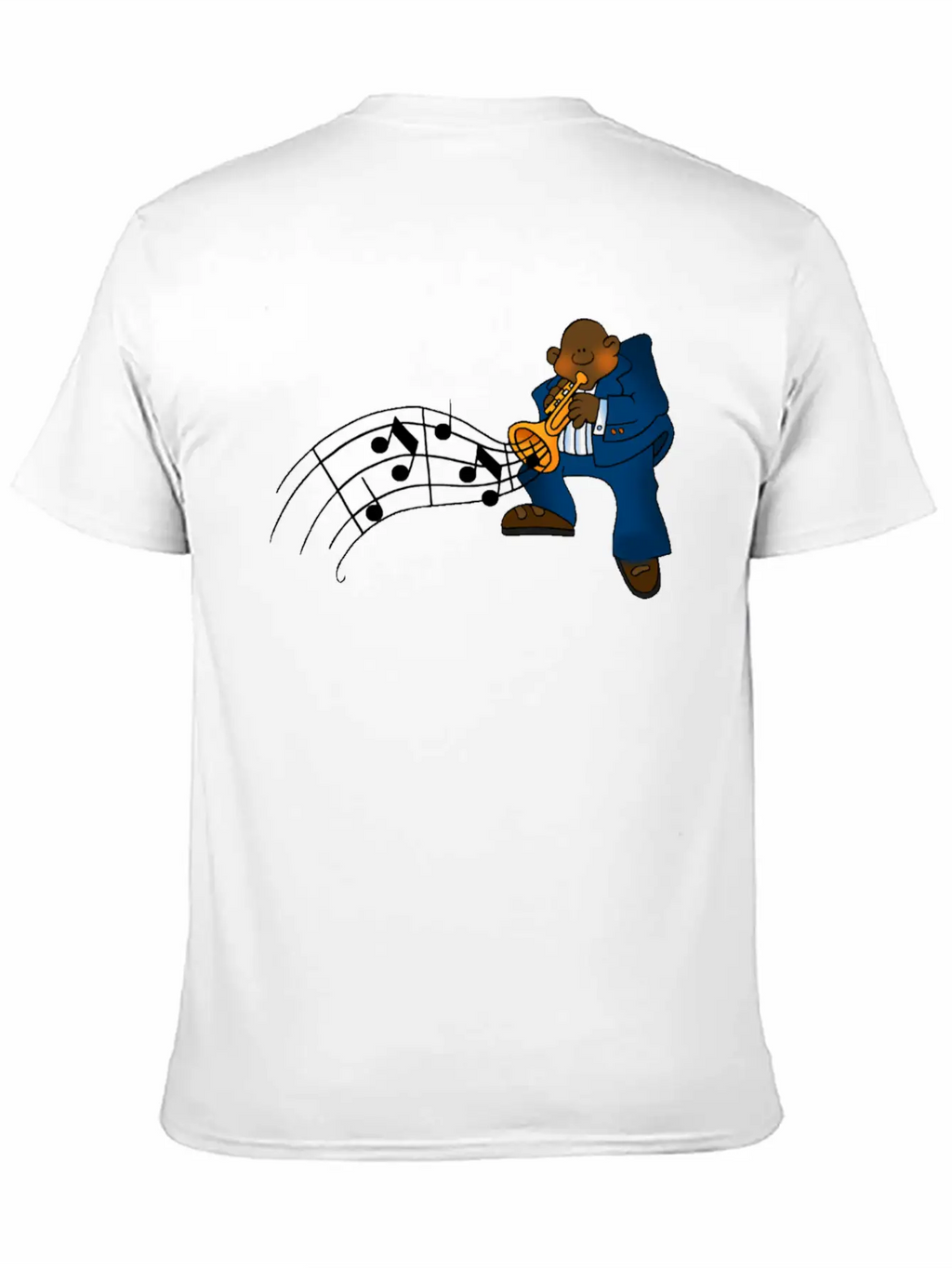 Blues Music Clipart Essential Cotton Tee For Daily Outfits – Unisex Style