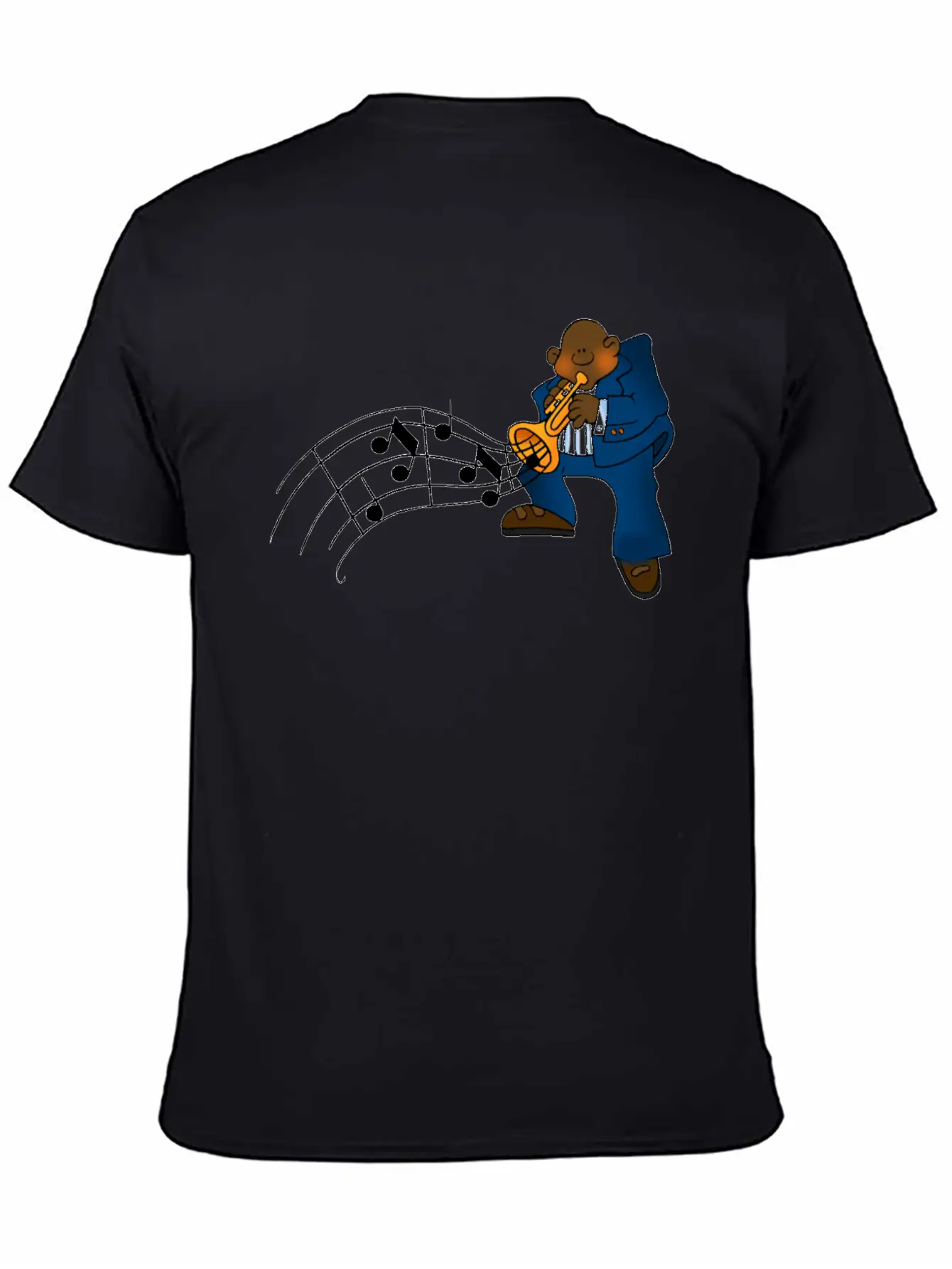 Blues Music Clipart Essential Cotton Tee For Daily Outfits – Unisex Style