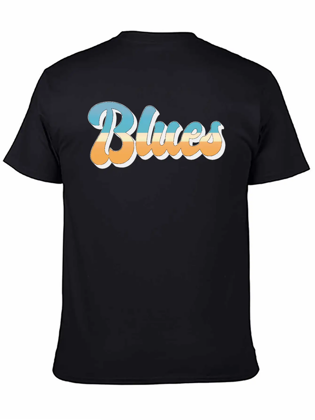 Blues Music Musician Rhythm Musical Band Rock Stylish Everyday T-Shirt – Unisex Basic Cotton Tee