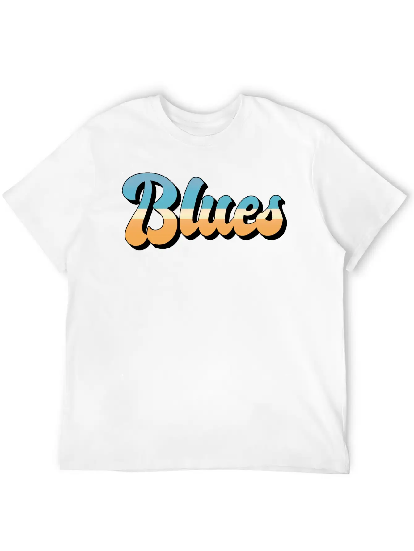 Blues Music Musician Rhythm Musical Band Rock Stylish Everyday T-Shirt – Unisex Basic Cotton Tee