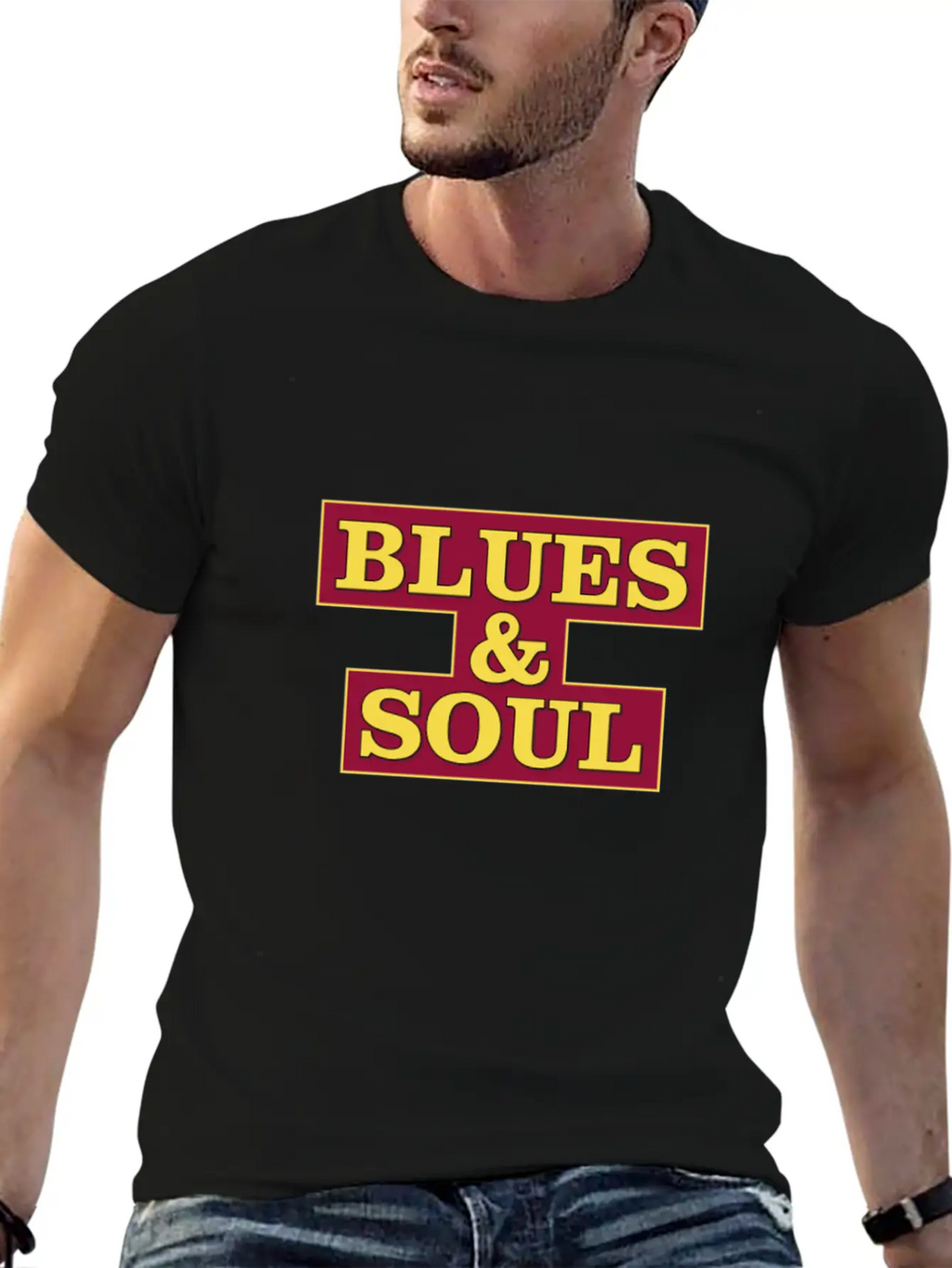 Blues & Soul Basic Graphic T-Shirt – Daily Comfort In Soft Cotton