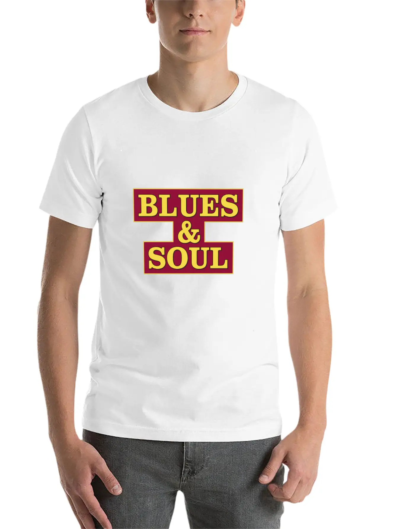 Blues & Soul Basic Graphic T-Shirt – Daily Comfort In Soft Cotton