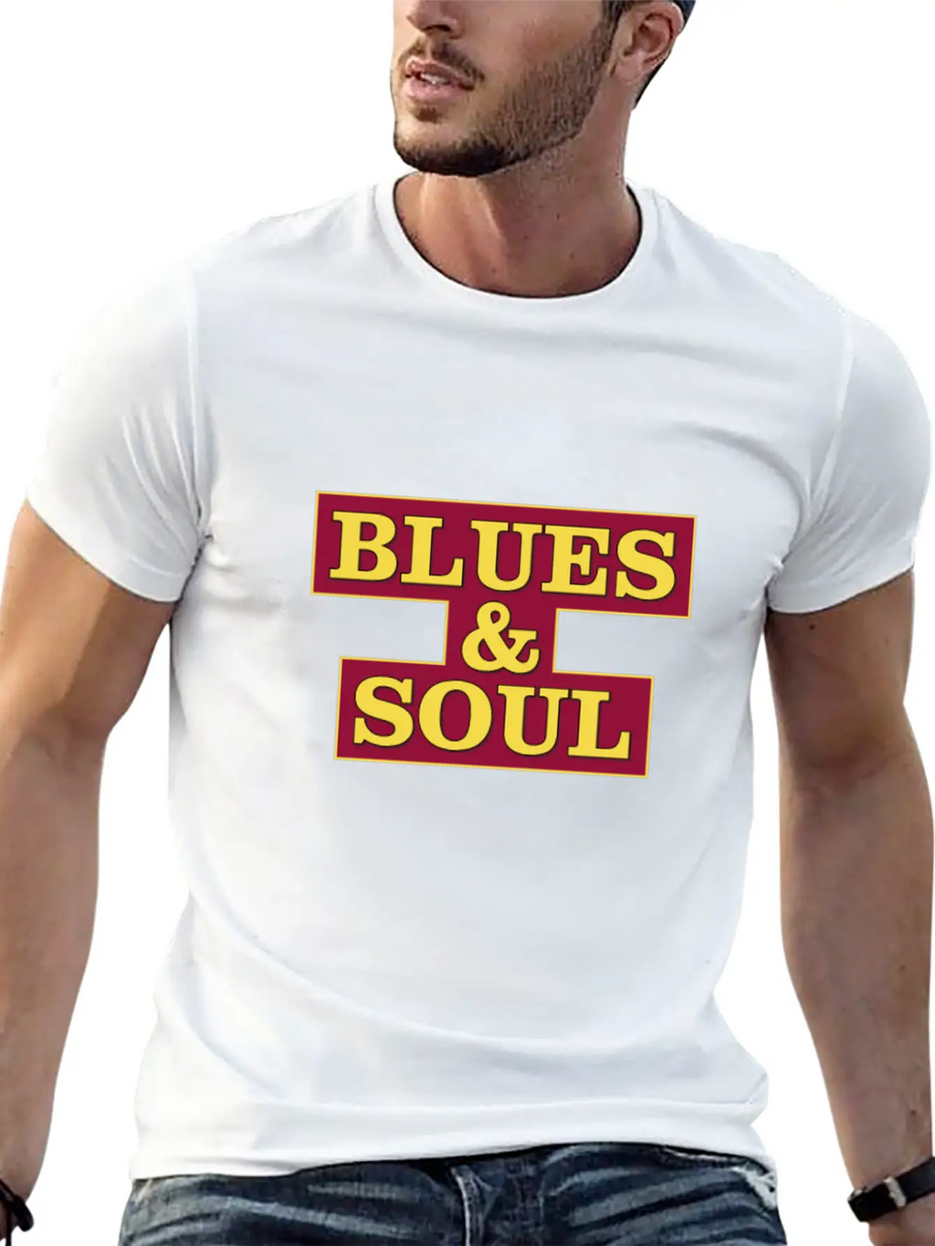 Blues & Soul Basic Graphic T-Shirt – Daily Comfort In Soft Cotton