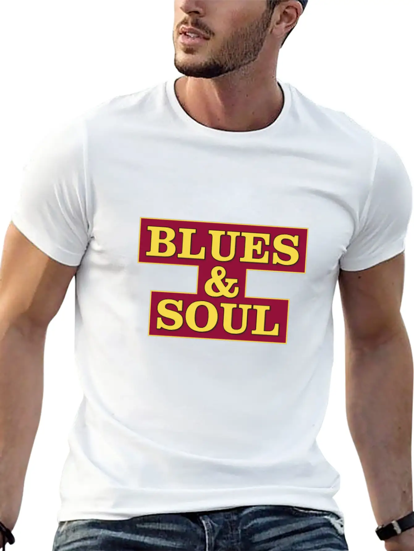 Blues & Soul Basic Graphic T-Shirt – Daily Comfort In Soft Cotton