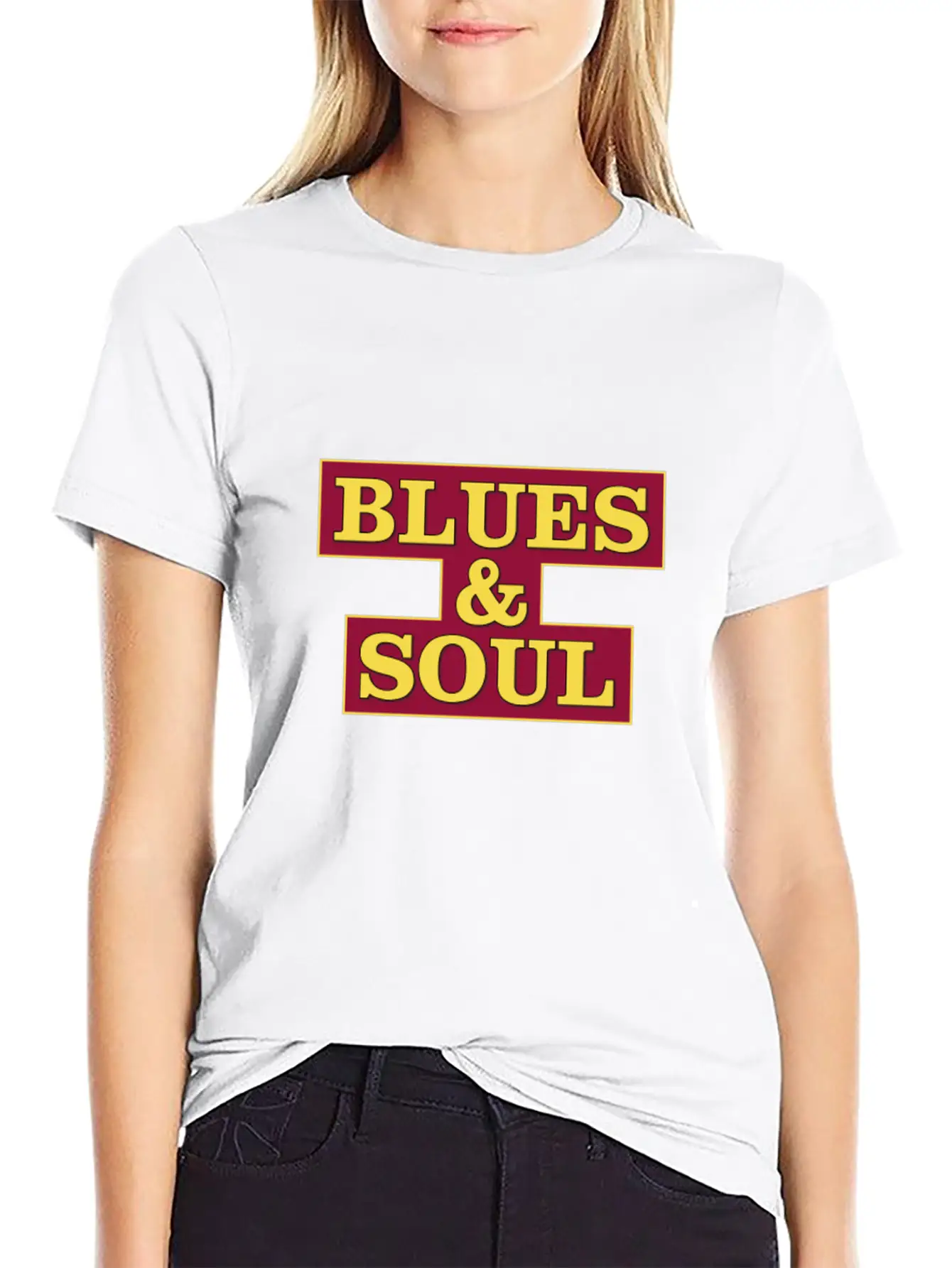 Blues & Soul Basic Graphic T-Shirt – Daily Comfort In Soft Cotton