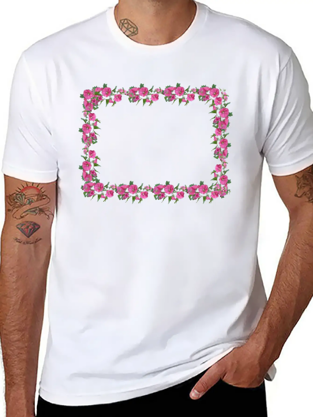 Blumen Flowers Garden Garten Fruehling Spring4 Stylish Everyday T-Shirt – Unisex Basic Cotton Tee