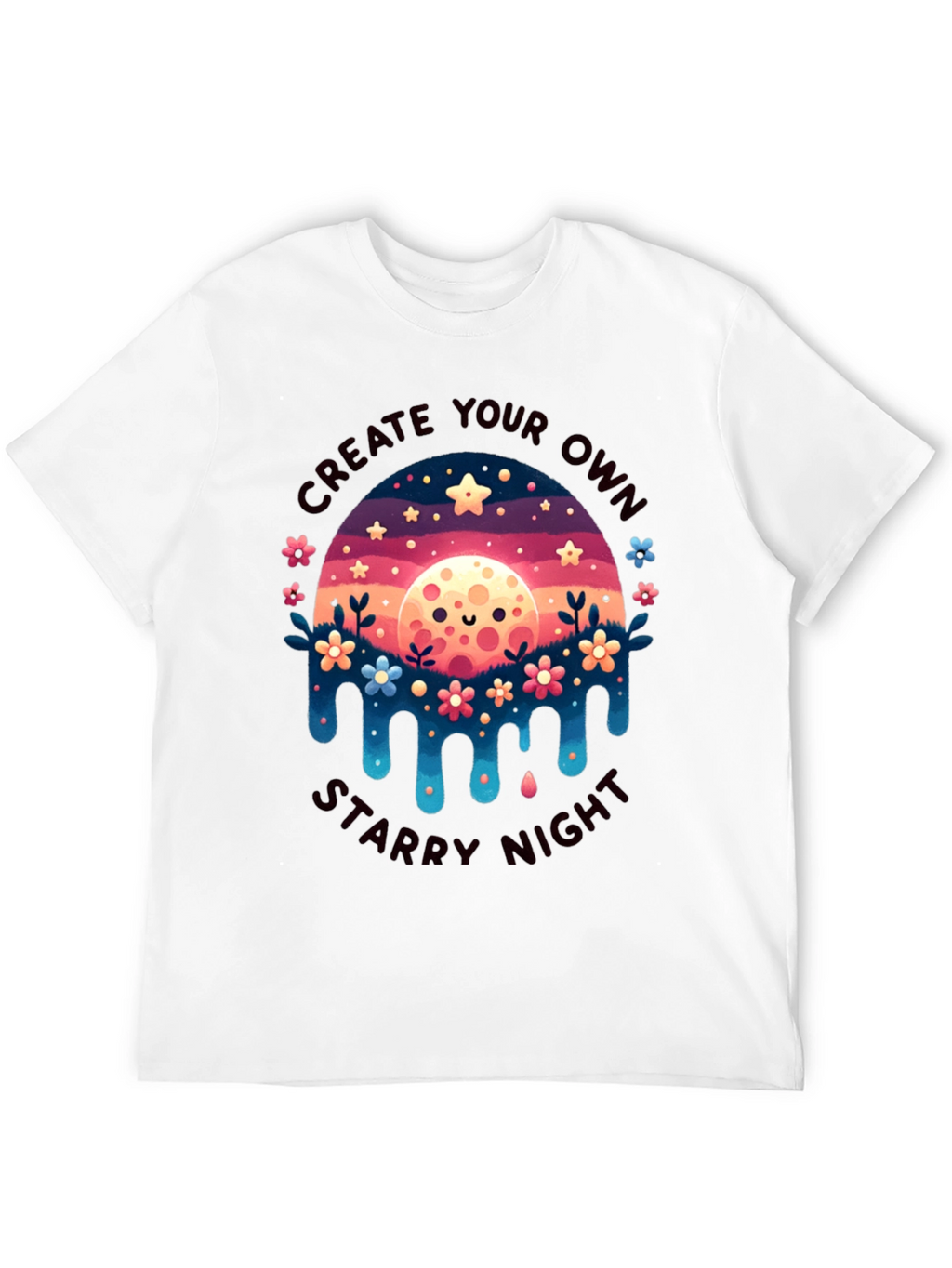 Create Your Own Starry Night Graphic Tee