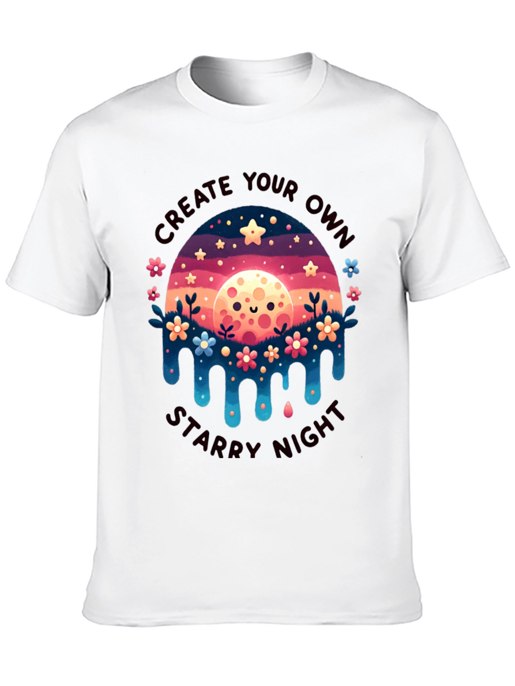 Create Your Own Starry Night Graphic Tee