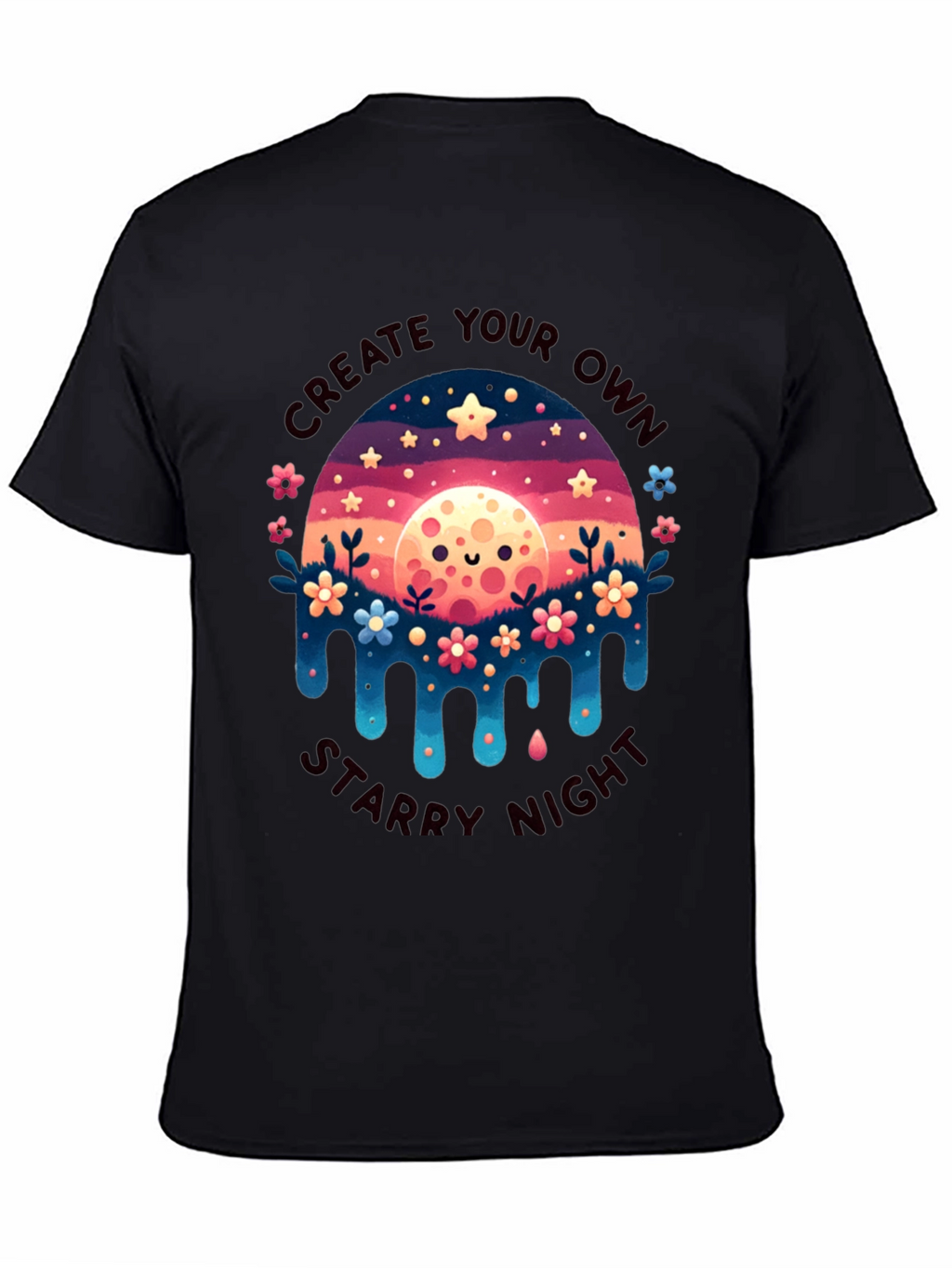 Create Your Own Starry Night Graphic Tee