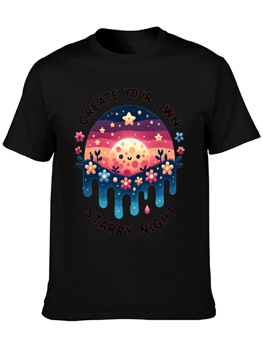 Create Your Own Starry Night Graphic Tee