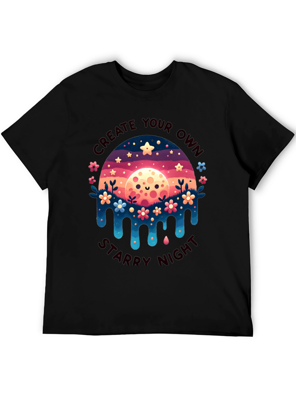 Create Your Own Starry Night Graphic Tee