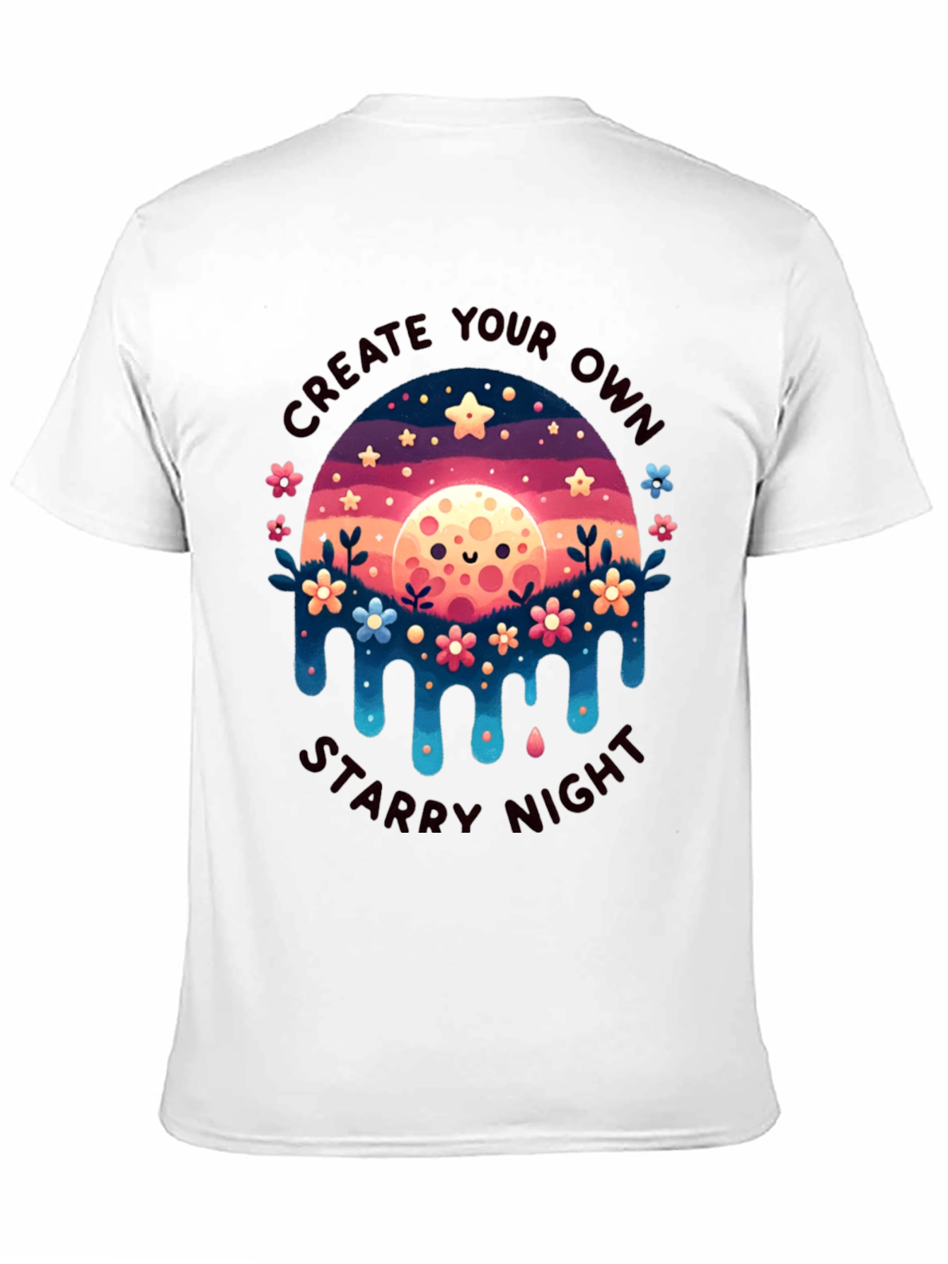 Create Your Own Starry Night Graphic Tee