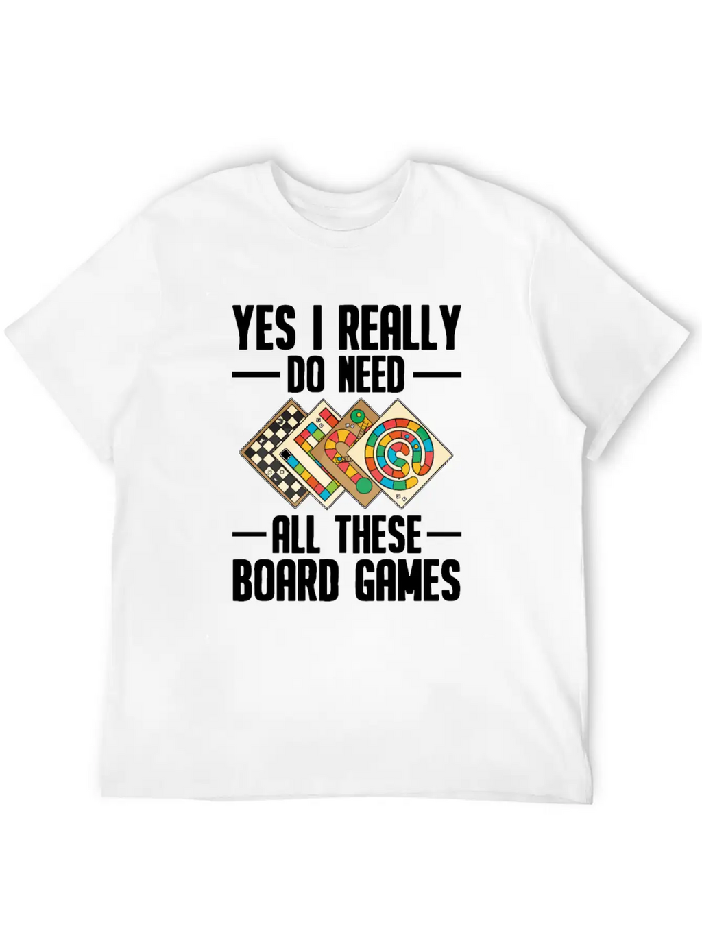 Board Games Classic Cotton Tee – Unisex Comfort For Any Season