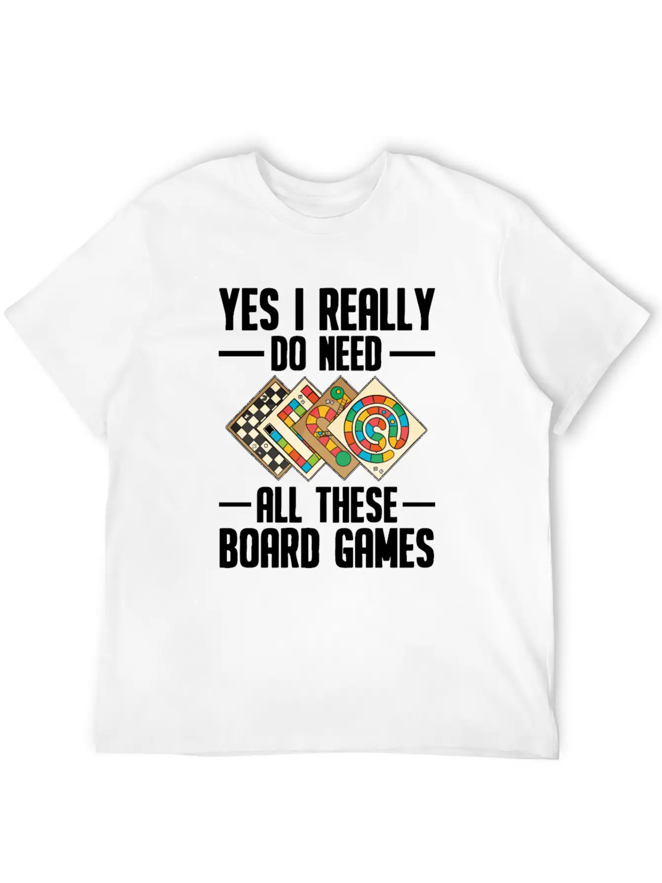 Board Games Classic Cotton Tee – Unisex Comfort For Any Season