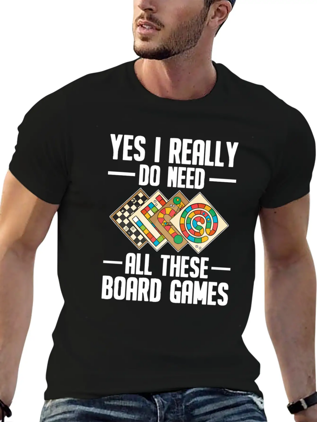 Board Games Classic Cotton Tee – Unisex Comfort For Any Season