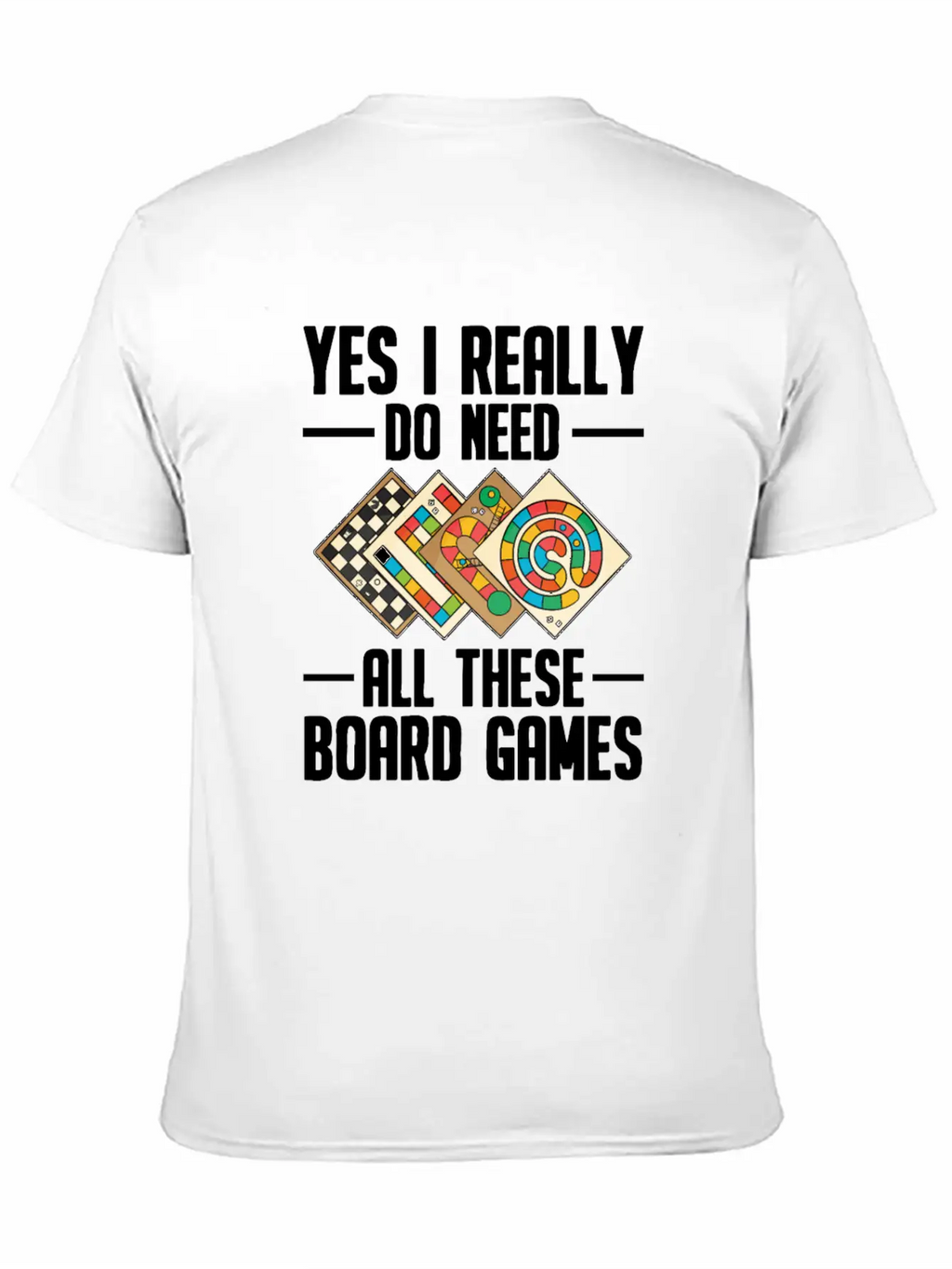 Board Games Classic Cotton Tee – Unisex Comfort For Any Season