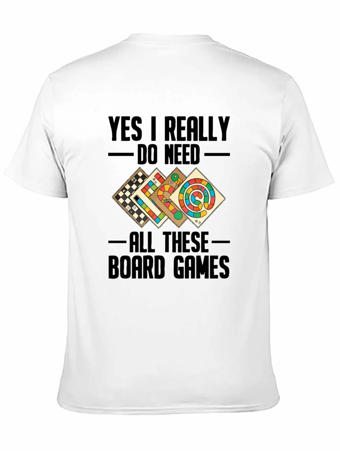 Board Games Classic Cotton Tee – Unisex Comfort For Any Season