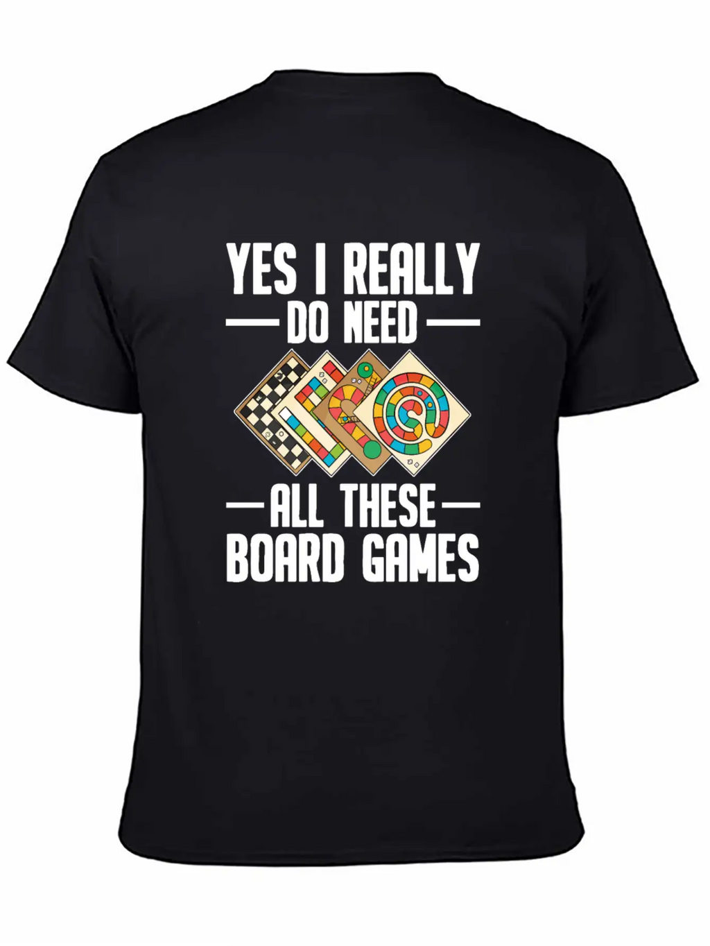 Board Games Classic Cotton Tee – Unisex Comfort For Any Season