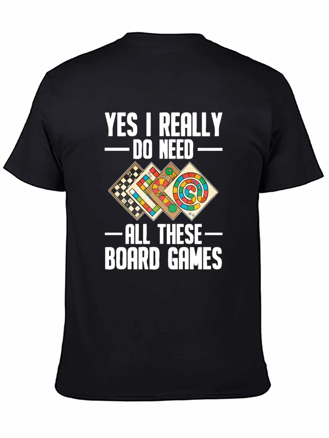 Board Games Classic Cotton Tee – Unisex Comfort For Any Season