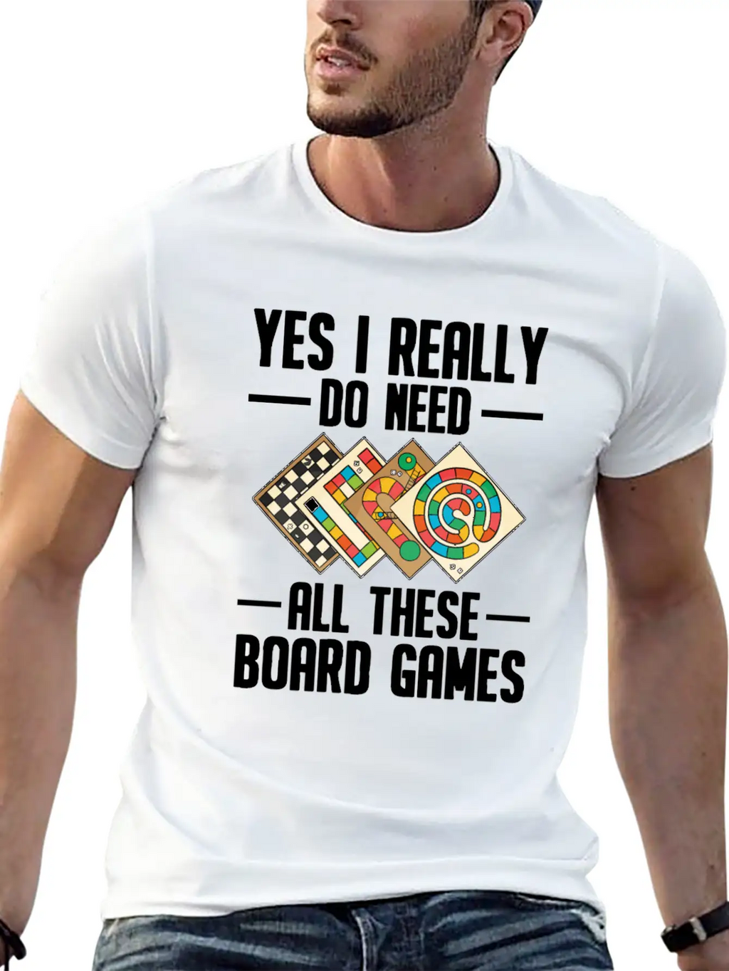 Board Games Classic Cotton Tee – Unisex Comfort For Any Season