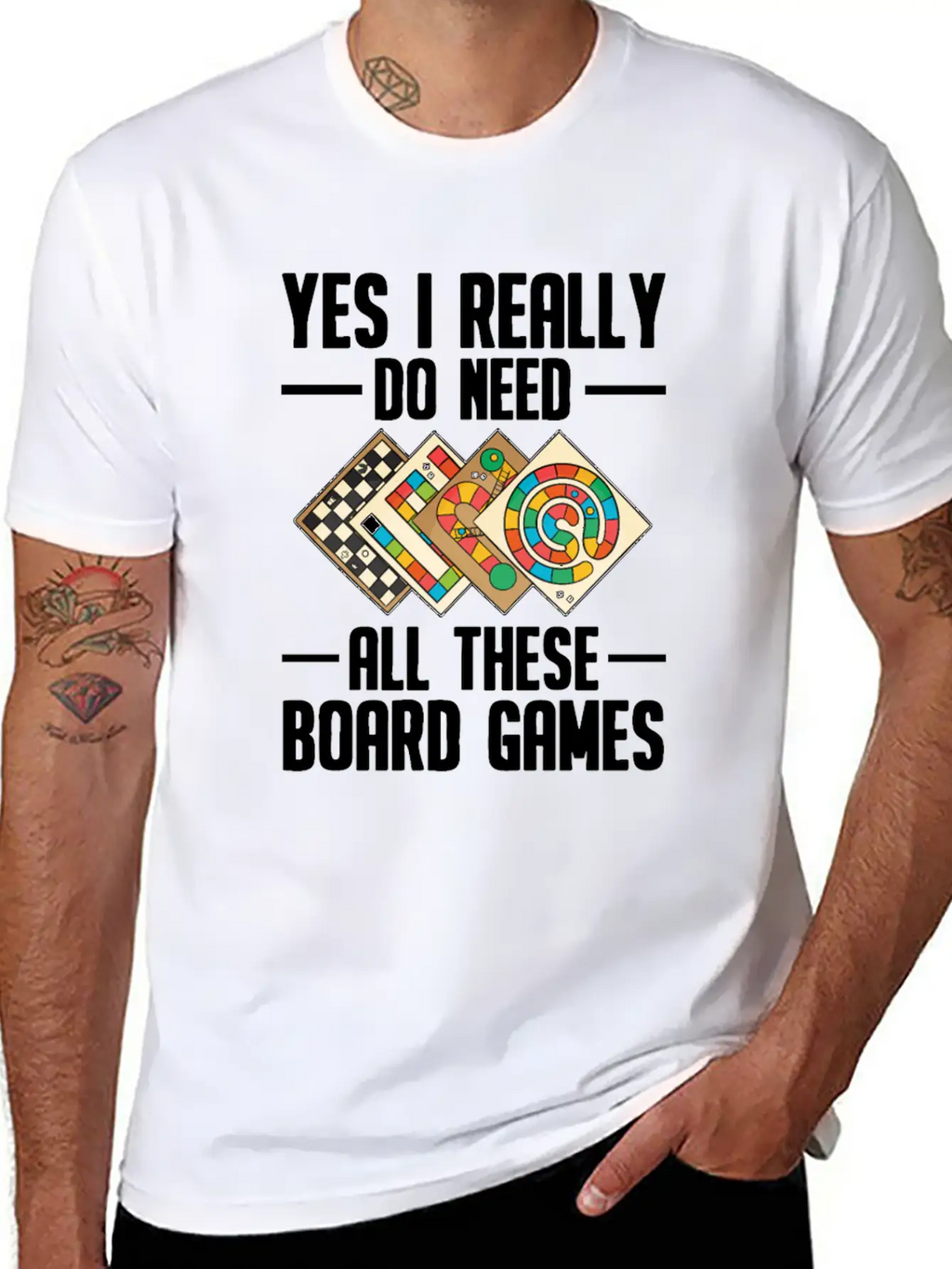 Board Games Classic Cotton Tee – Unisex Comfort For Any Season