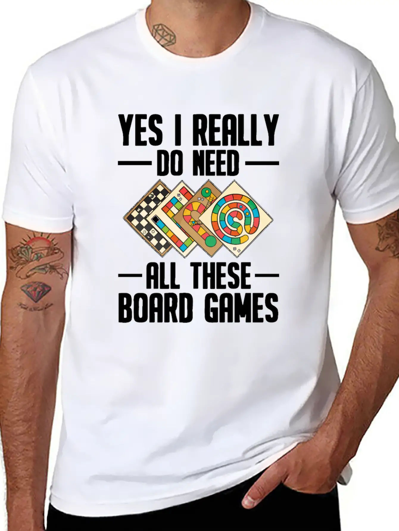 Board Games Classic Cotton Tee – Unisex Comfort For Any Season
