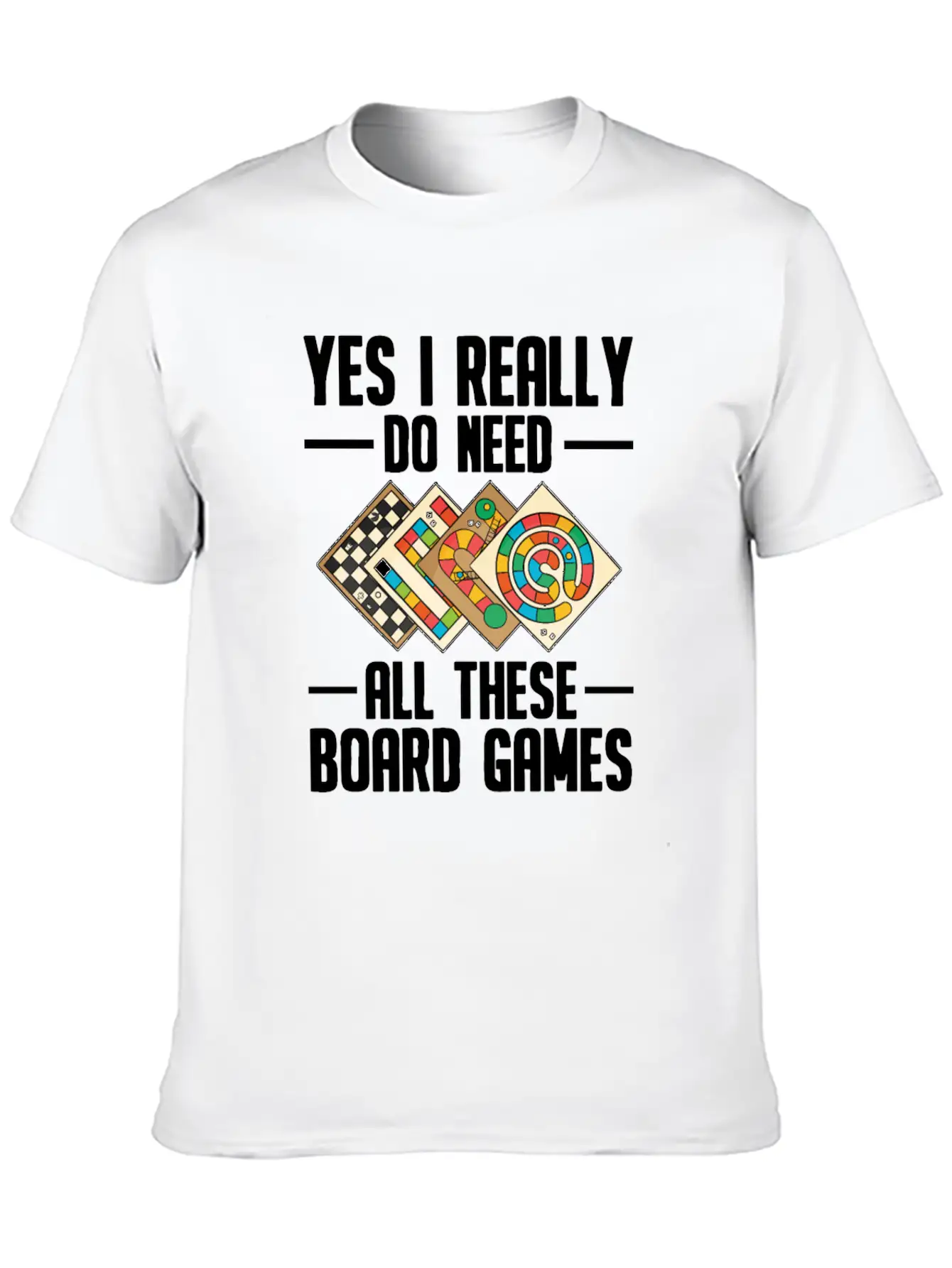 Board Games Classic Cotton Tee – Unisex Comfort For Any Season
