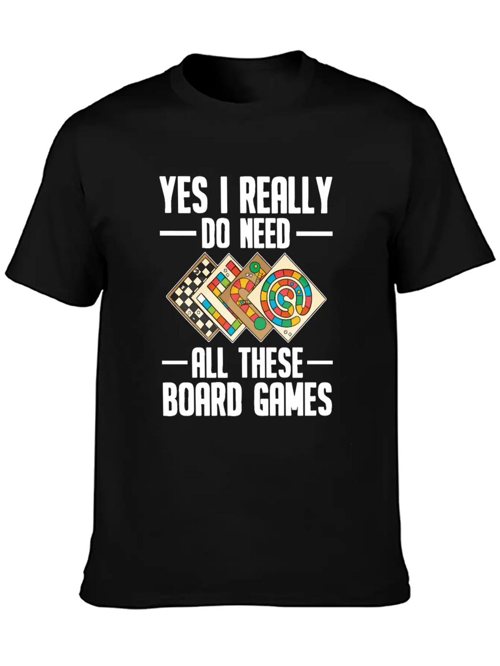 Board Games Classic Cotton Tee – Unisex Comfort For Any Season