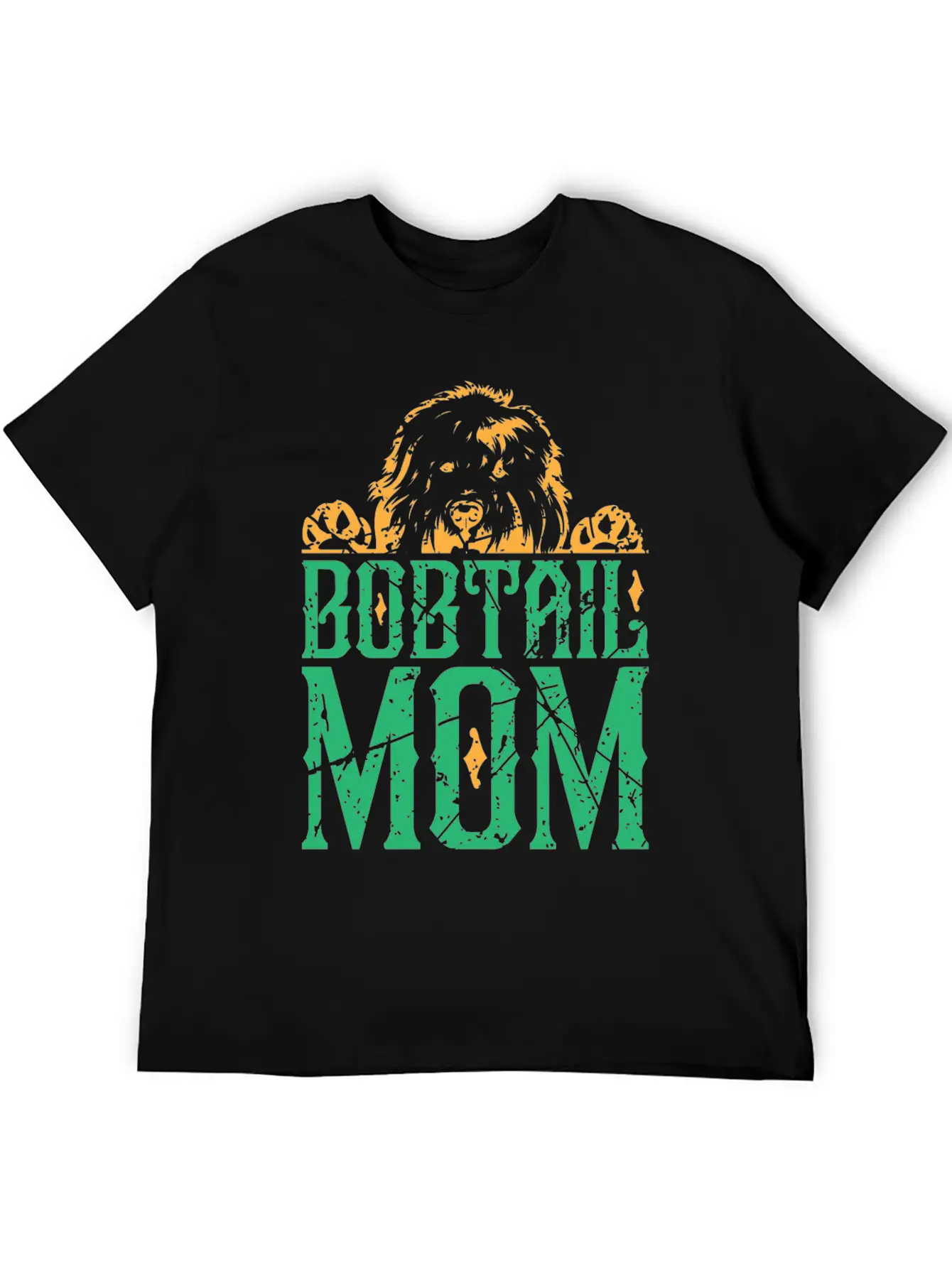 Bobtail Dogs Dogs Mother Gift Unisex Casual T-Shirt – Clean Design For Daily Comfort