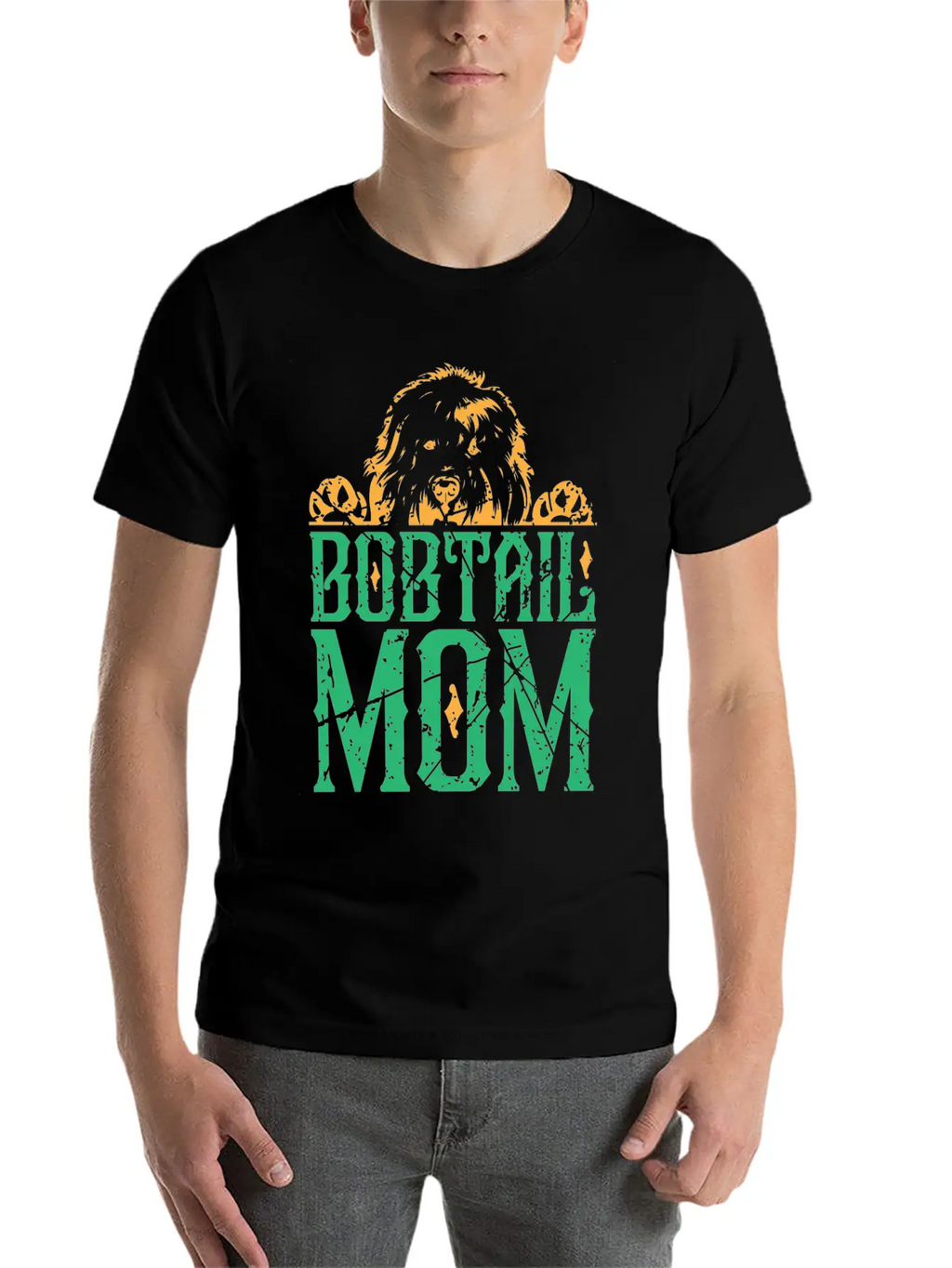 Bobtail Dogs Dogs Mother Gift Unisex Casual T-Shirt – Clean Design For Daily Comfort