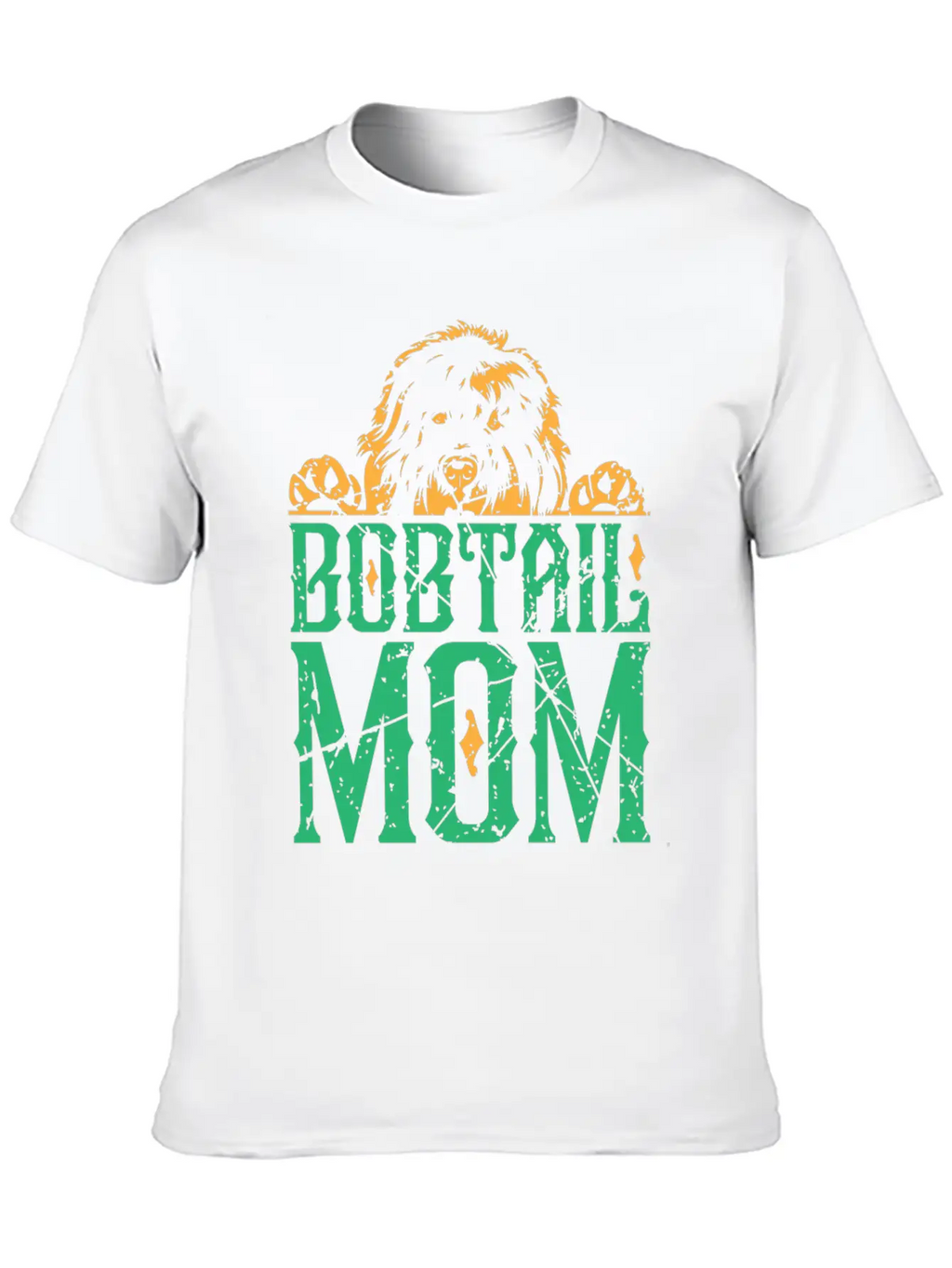 Bobtail Dogs Dogs Mother Gift Unisex Casual T-Shirt – Clean Design For Daily Comfort