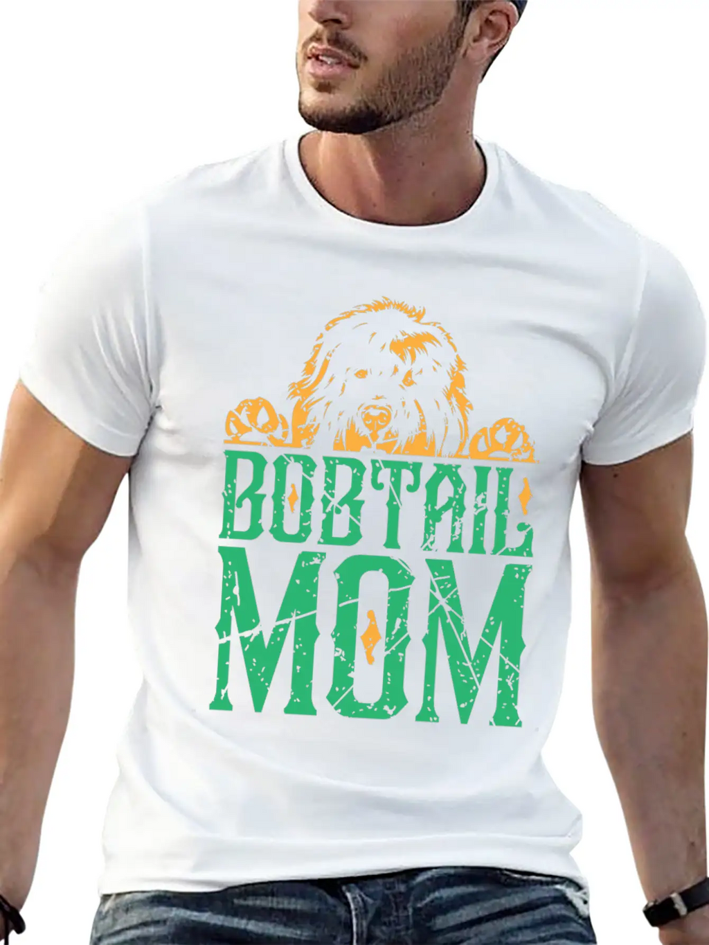 Bobtail Dogs Dogs Mother Gift Unisex Casual T-Shirt – Clean Design For Daily Comfort