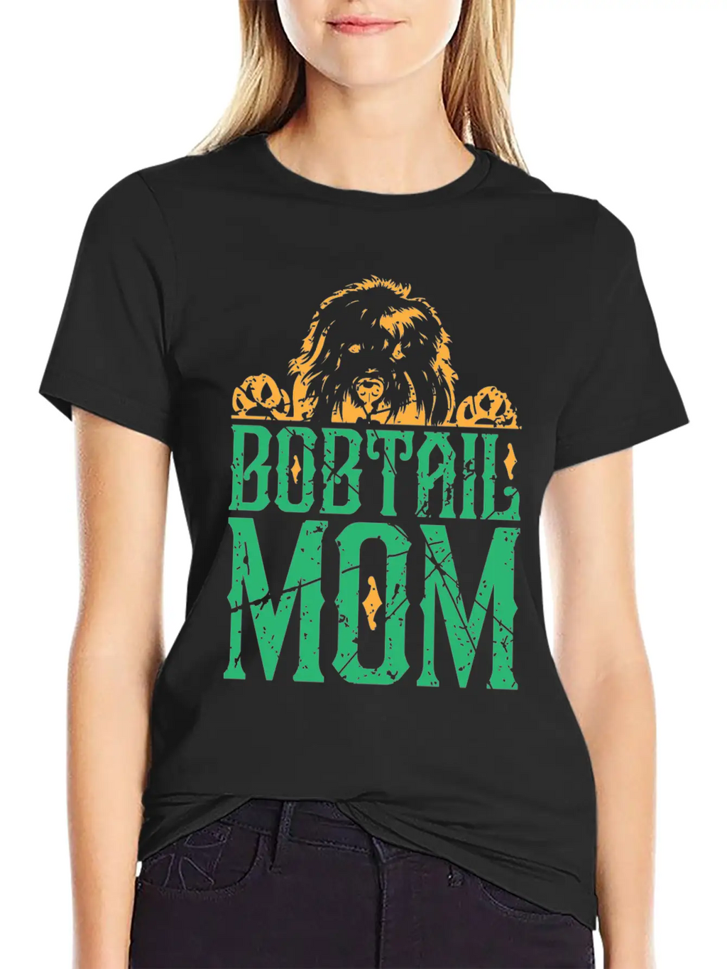 Bobtail Dogs Dogs Mother Gift Unisex Casual T-Shirt – Clean Design For Daily Comfort