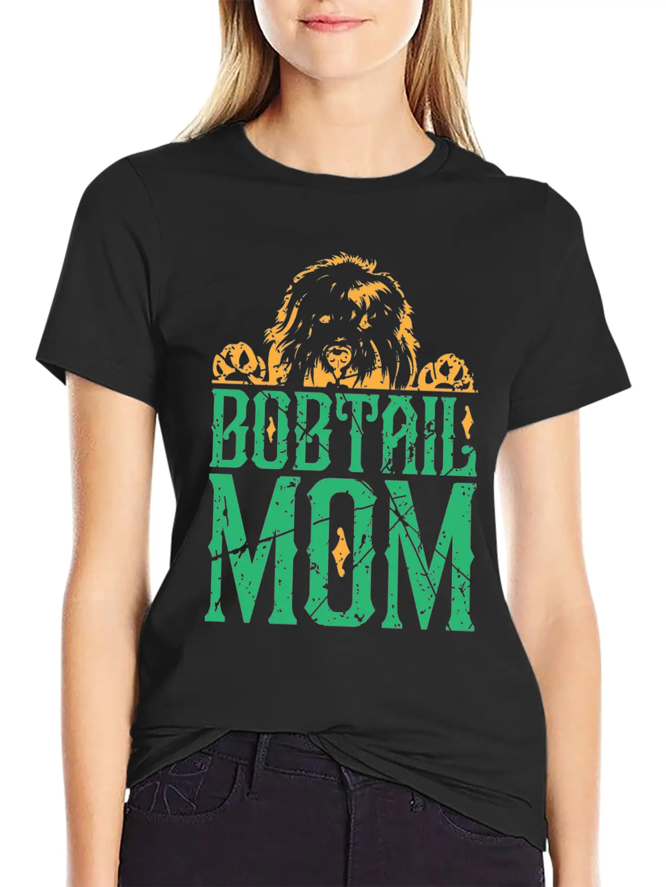 Bobtail Dogs Dogs Mother Gift Unisex Casual T-Shirt – Clean Design For Daily Comfort
