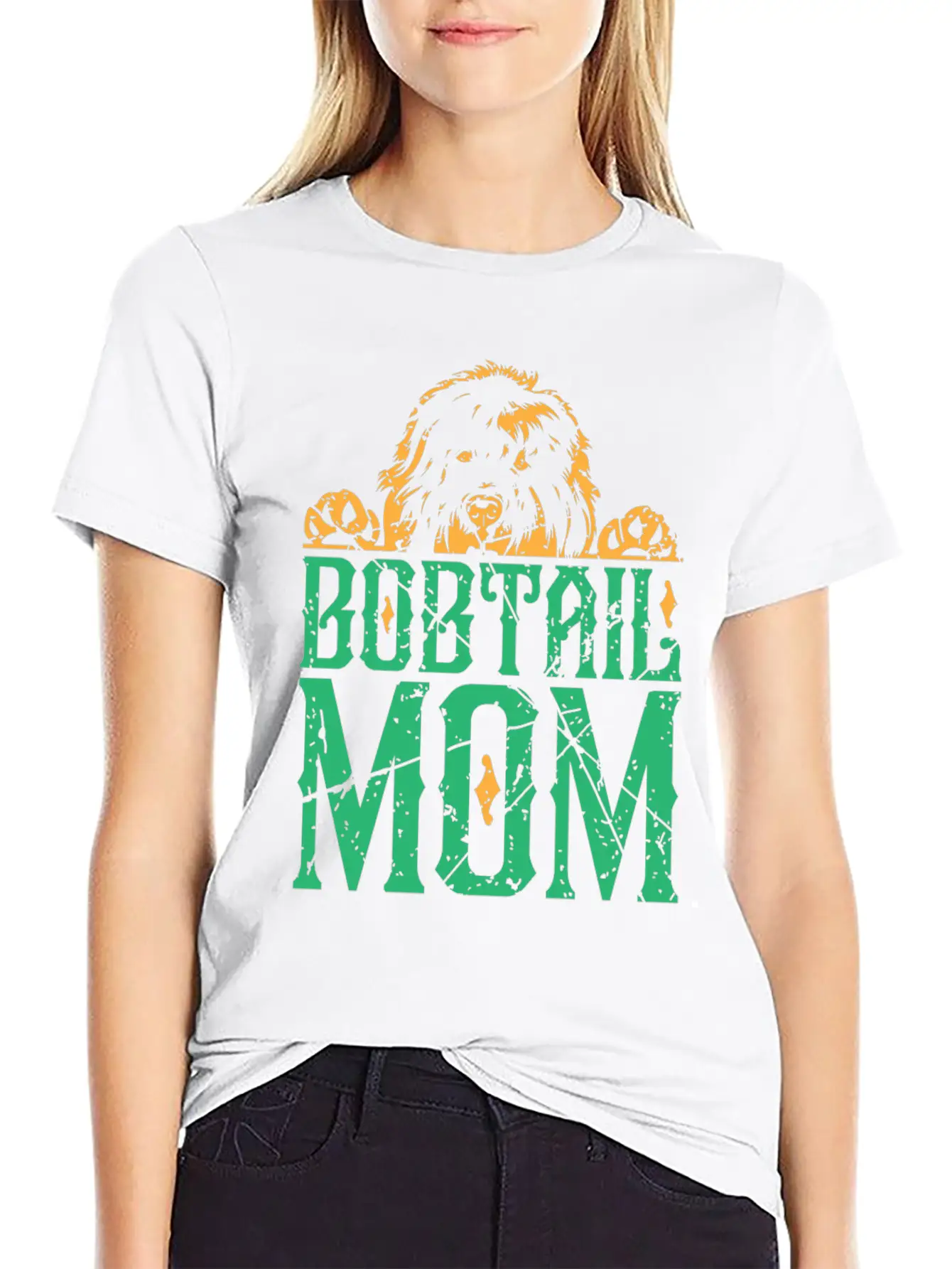 Bobtail Dogs Dogs Mother Gift Unisex Casual T-Shirt – Clean Design For Daily Comfort