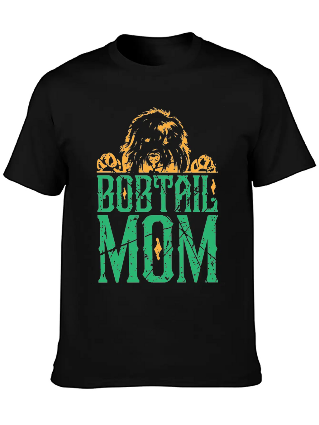 Bobtail Dogs Dogs Mother Gift Unisex Casual T-Shirt – Clean Design For Daily Comfort