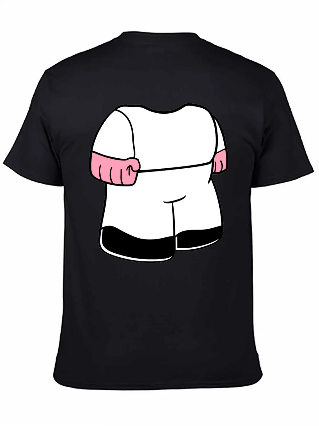 Body Dwarf Small Mini Face Head Funny Cartoon Cart Essential Cotton Tee For Daily Outfits – Unisex Style