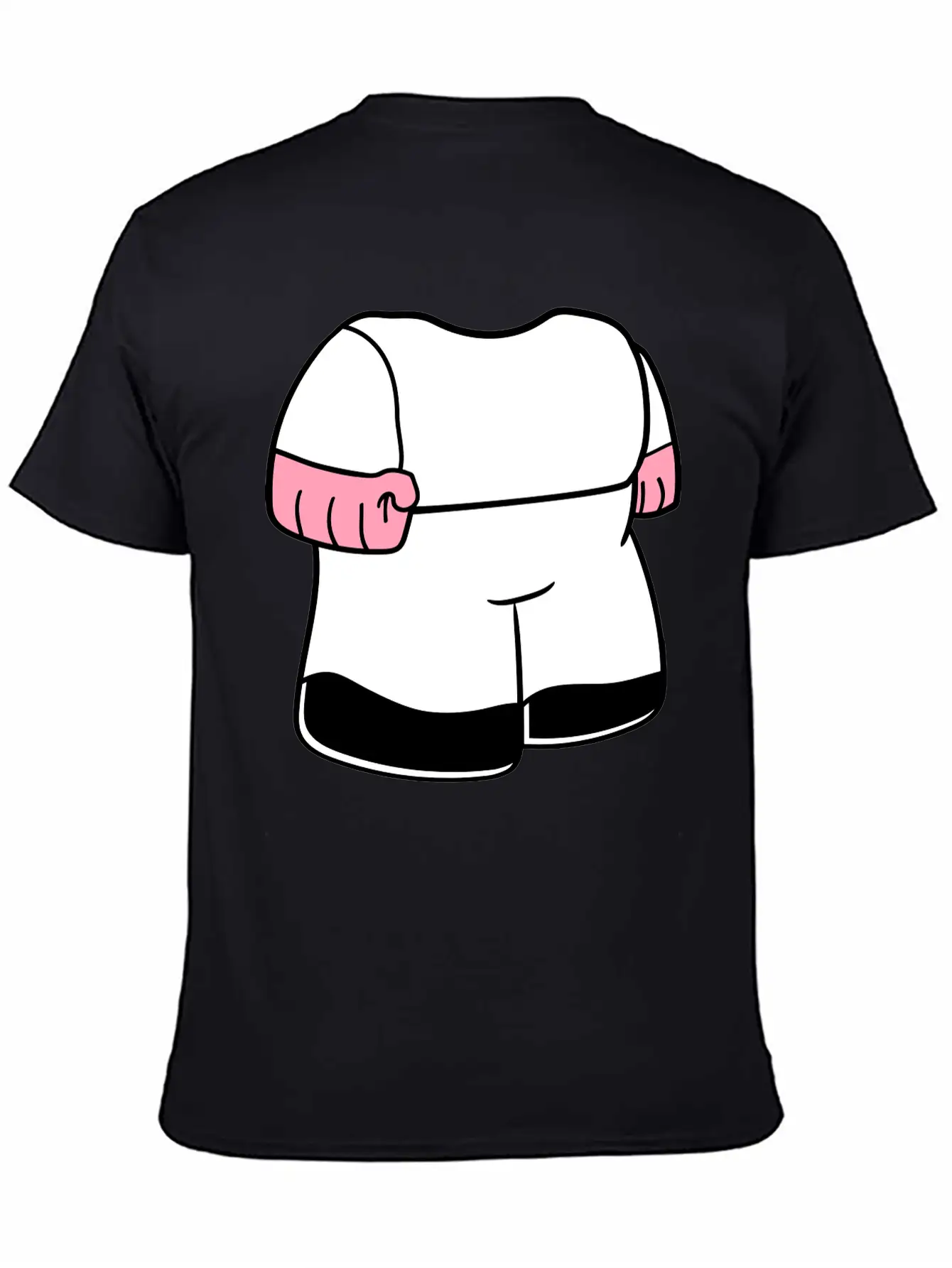 Body Dwarf Small Mini Face Head Funny Cartoon Cart Essential Cotton Tee For Daily Outfits – Unisex Style