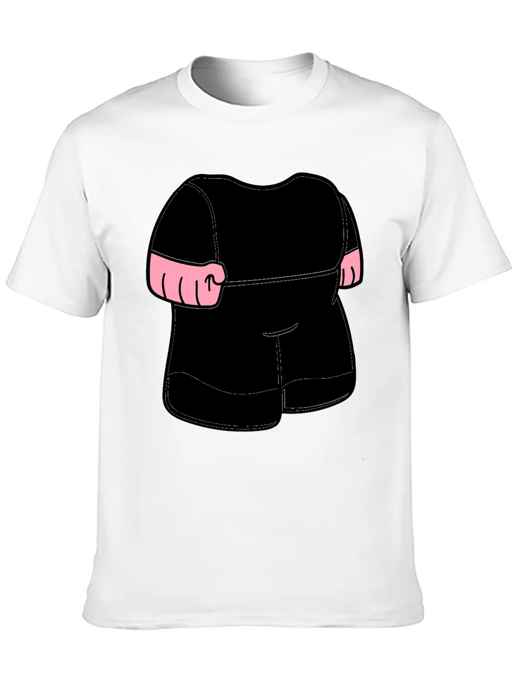 Body Dwarf Small Mini Face Head Funny Cartoon Cart Essential Cotton Tee For Daily Outfits – Unisex Style