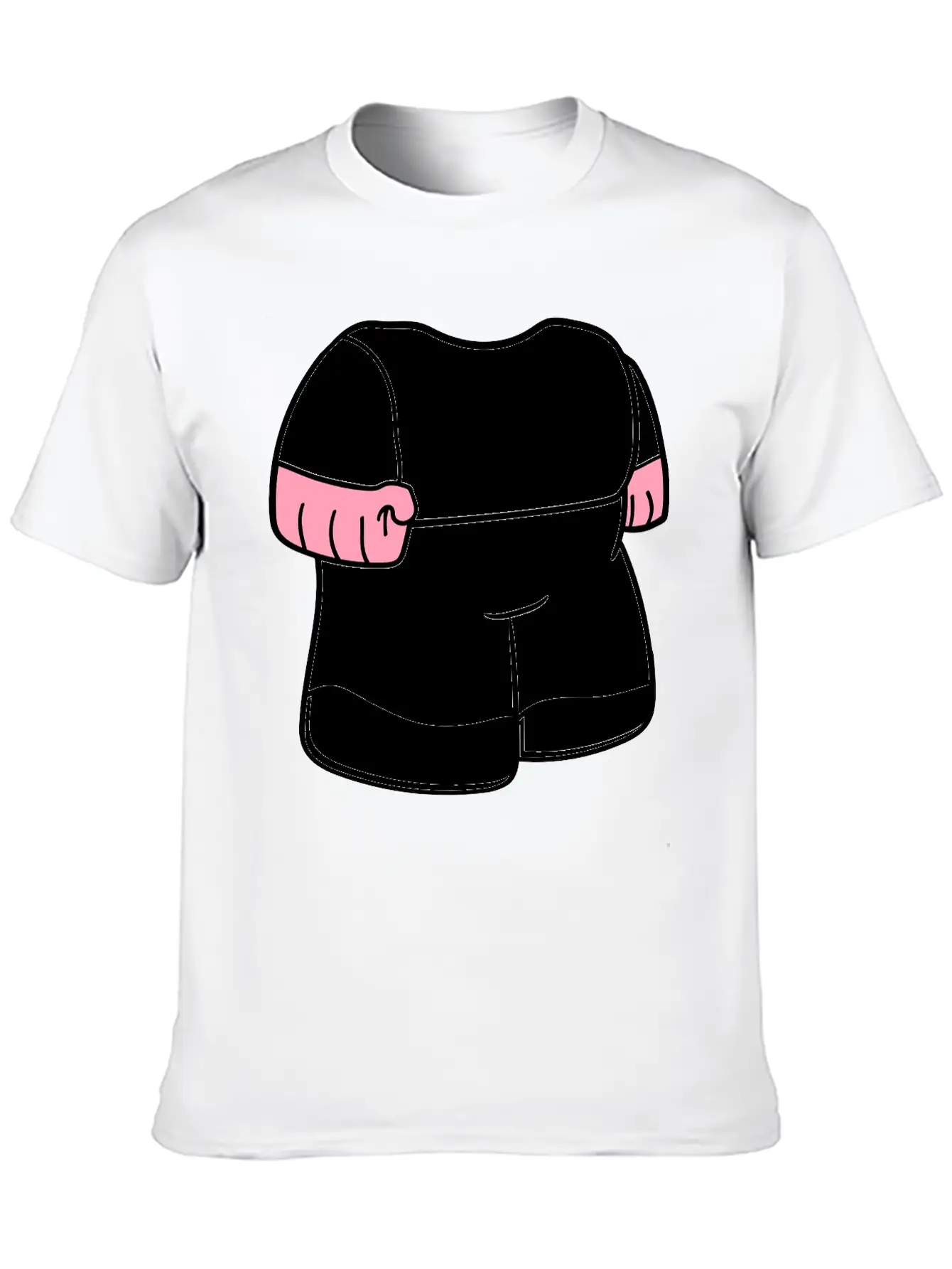 Body Dwarf Small Mini Face Head Funny Cartoon Cart Essential Cotton Tee For Daily Outfits – Unisex Style