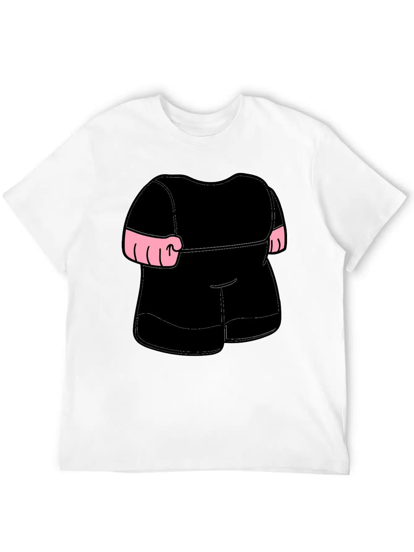 Body Dwarf Small Mini Face Head Funny Cartoon Cart Essential Cotton Tee For Daily Outfits – Unisex Style