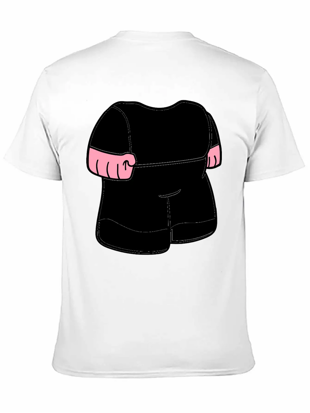 Body Dwarf Small Mini Face Head Funny Cartoon Cart Essential Cotton Tee For Daily Outfits – Unisex Style