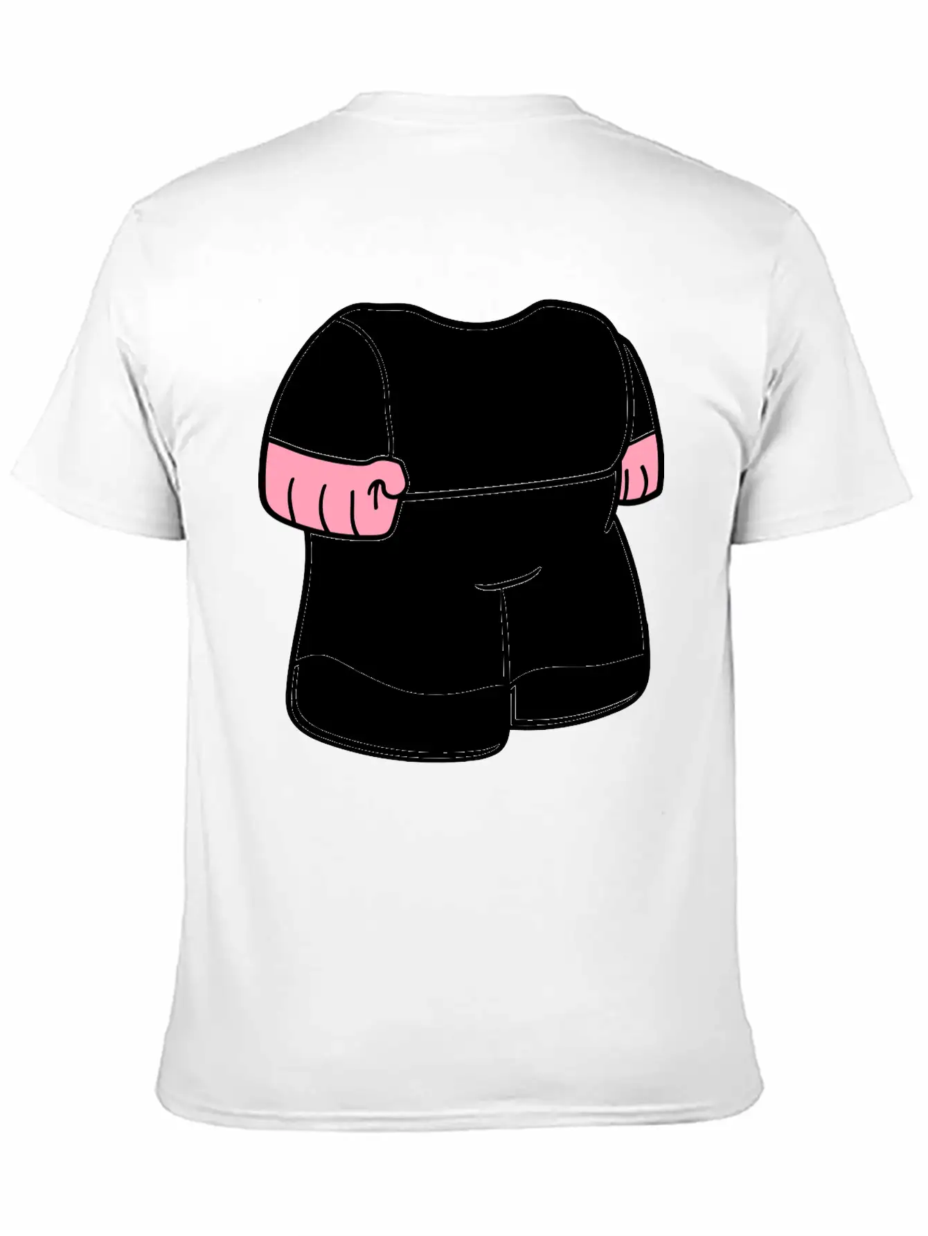Body Dwarf Small Mini Face Head Funny Cartoon Cart Essential Cotton Tee For Daily Outfits – Unisex Style