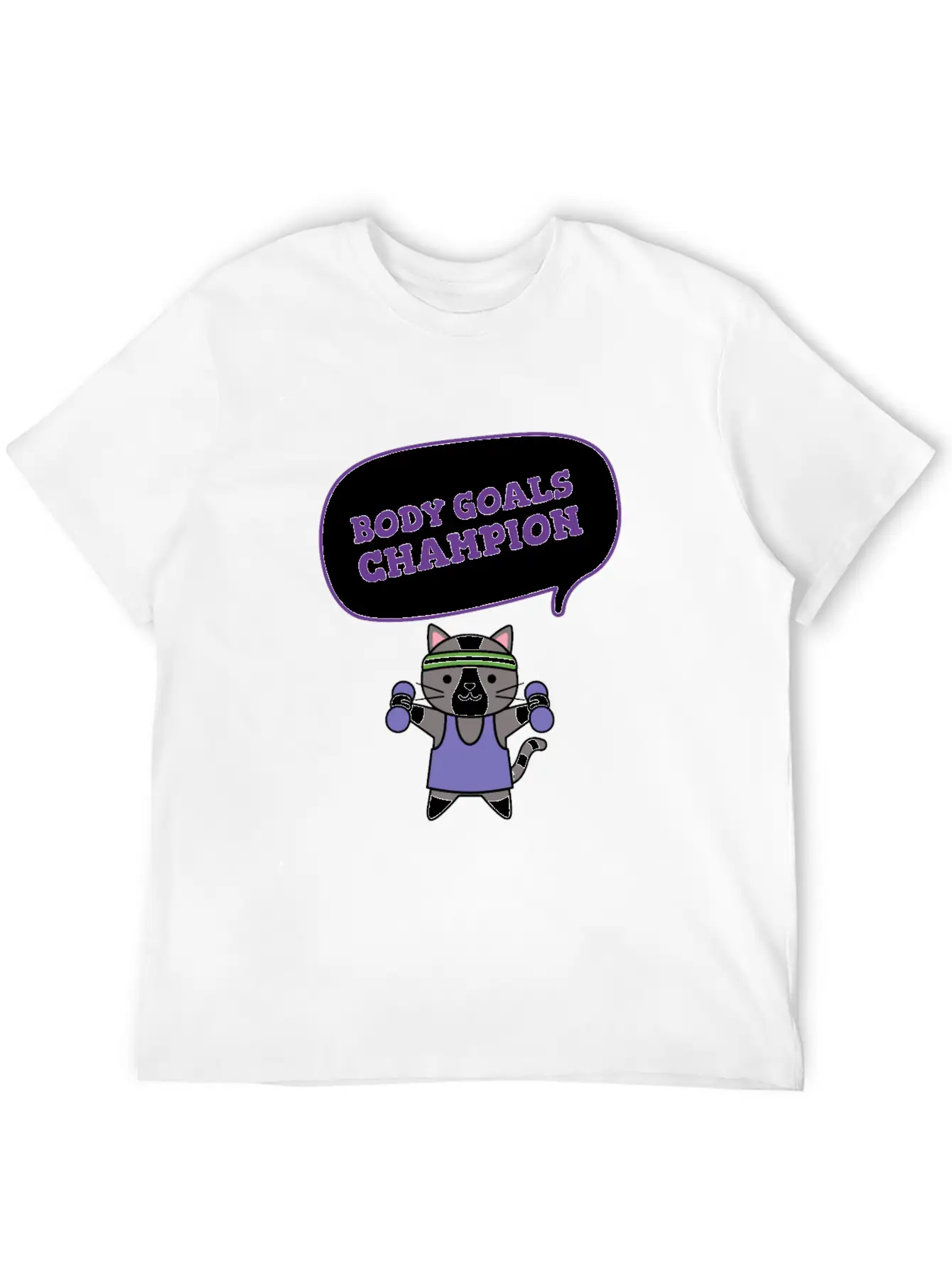 Body Goals Champion Relaxed Everyday Tee – Lightweight And Durable Cotton