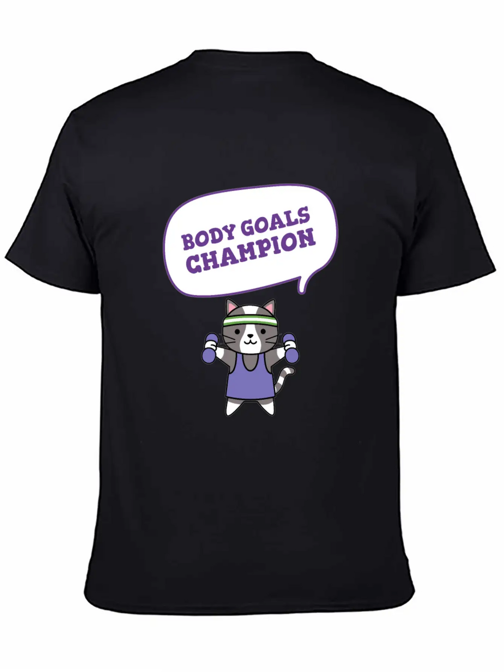 Body Goals Champion Relaxed Everyday Tee – Lightweight And Durable Cotton