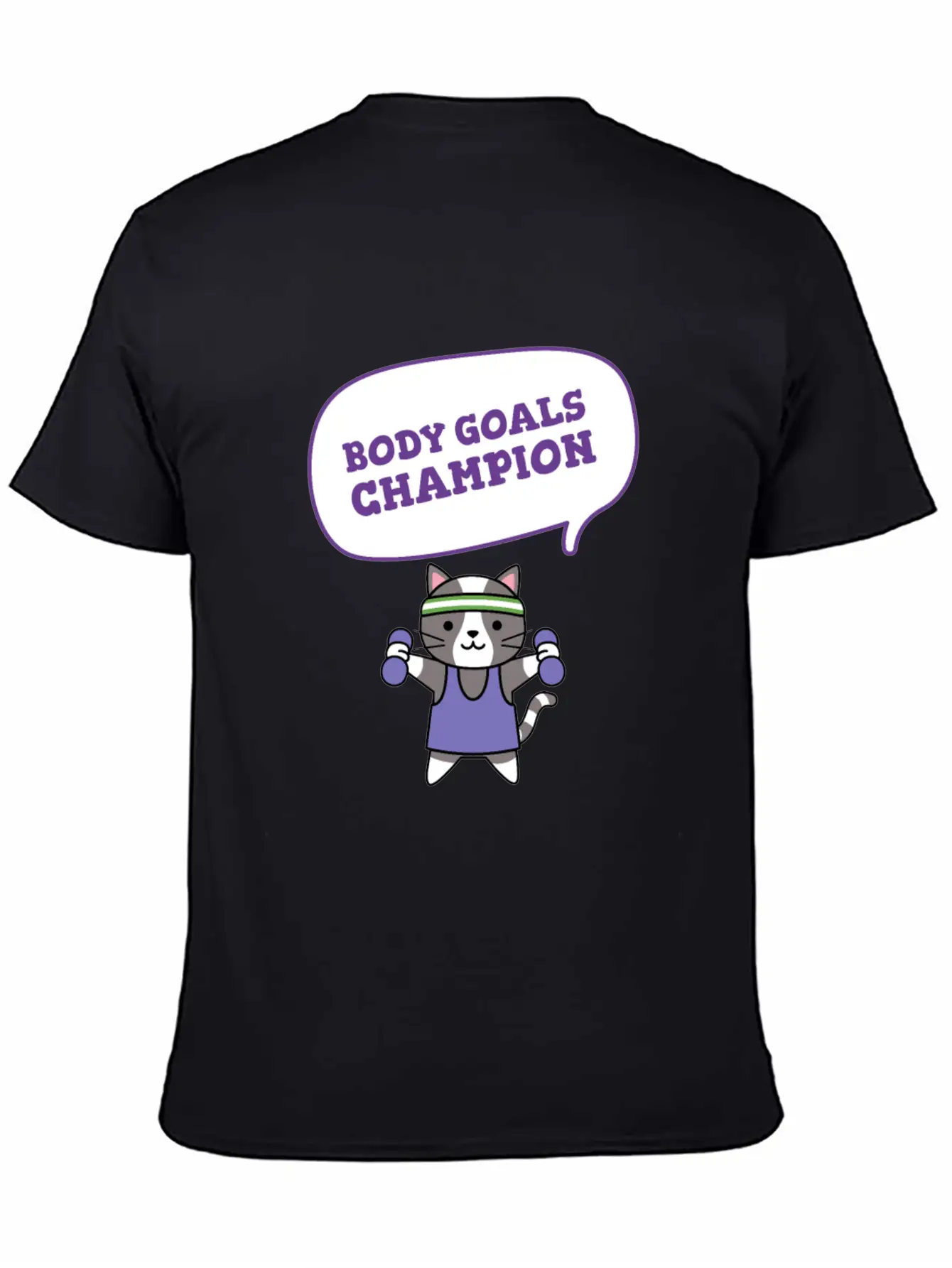 Body Goals Champion Relaxed Everyday Tee – Lightweight And Durable Cotton