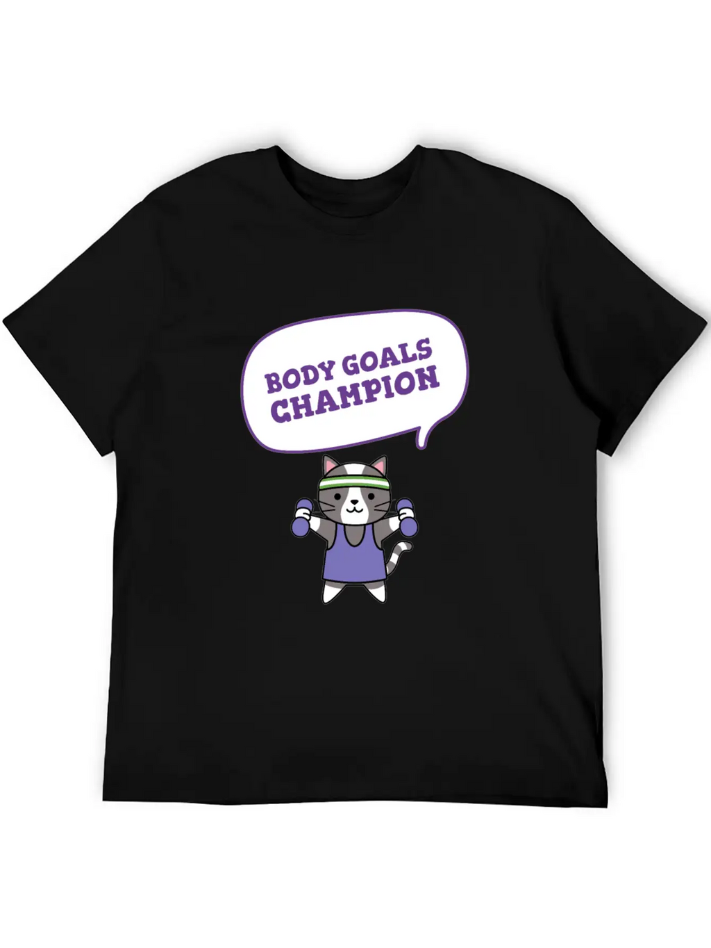 Body Goals Champion Relaxed Everyday Tee – Lightweight And Durable Cotton